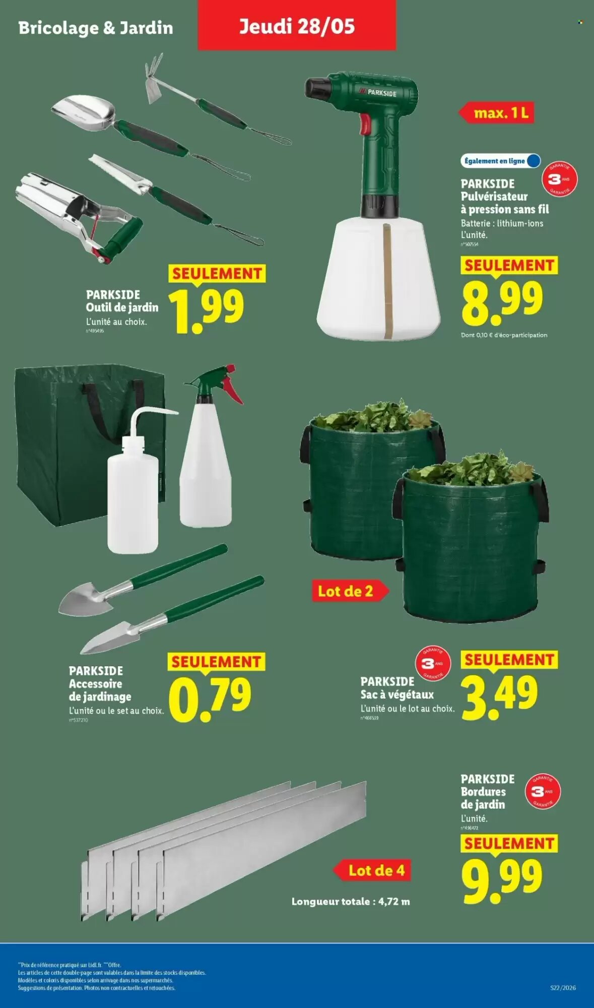 Prospectus promotionnel Lidl valable à partir du 28/05/2026 - Page 39.