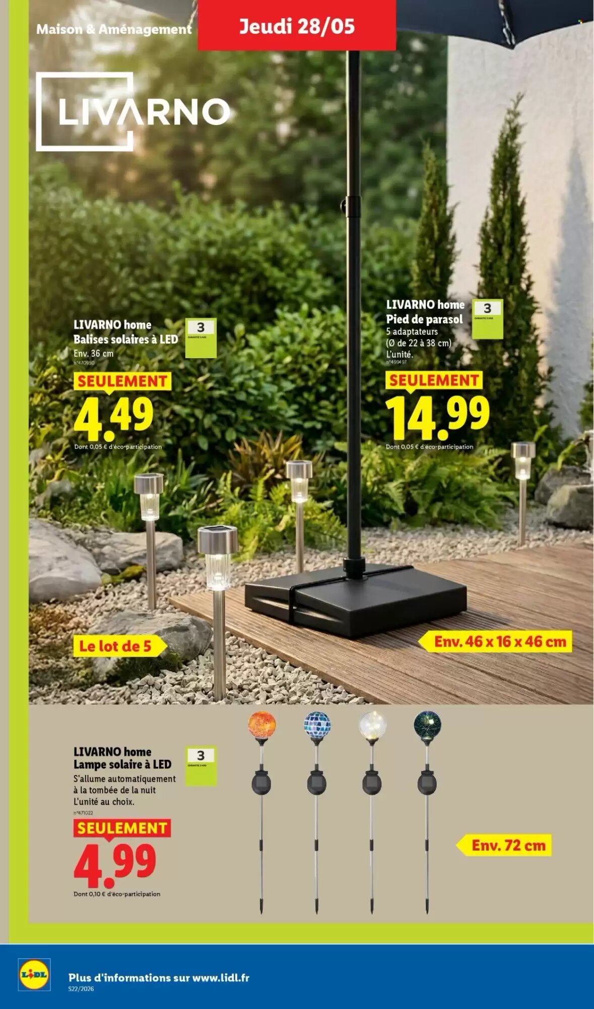Prospectus promotionnel Lidl valable à partir du 28/05/2026 - Page 40.