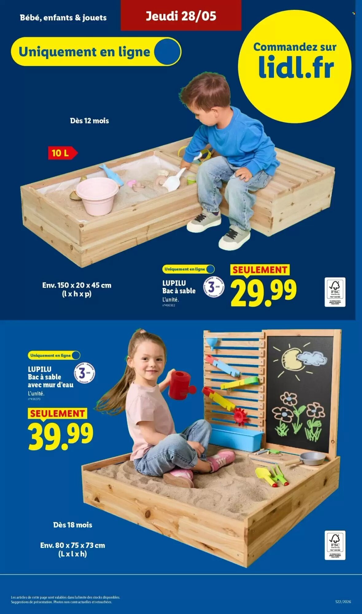 Prospectus promotionnel Lidl valable à partir du 28/05/2026 - Page 47.