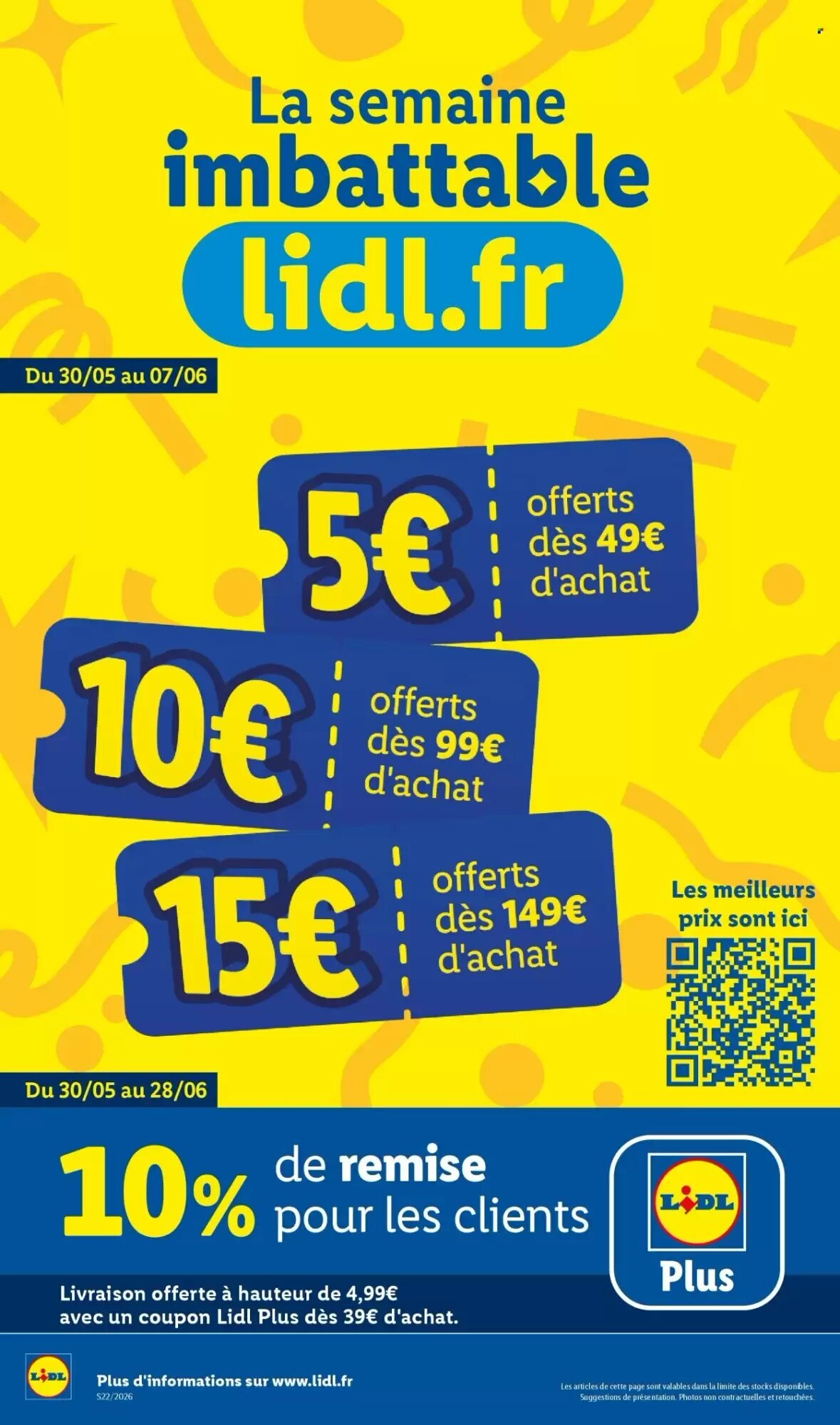 Prospectus promotionnel Lidl valable à partir du 28/05/2026 - Page 50.