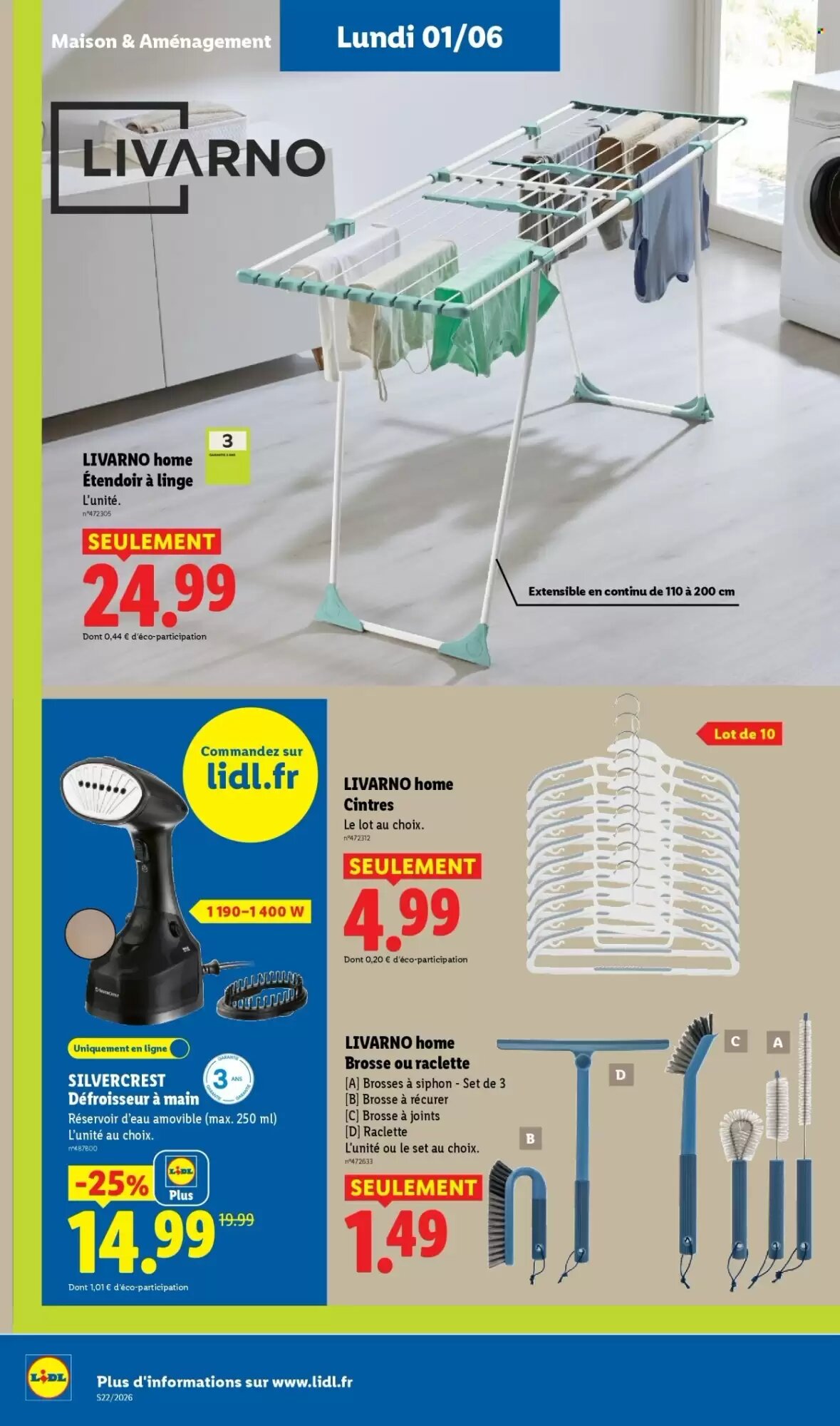 Prospectus promotionnel Lidl valable à partir du 28/05/2026 - Page 54.