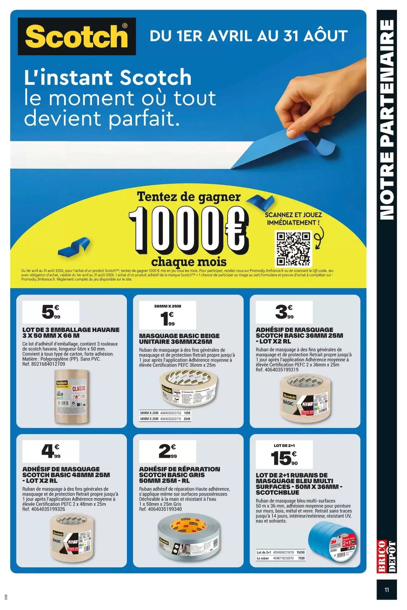 Prospectus promotionnel Brico Dépôt valable à partir du 29/05/2026 - Page 11.