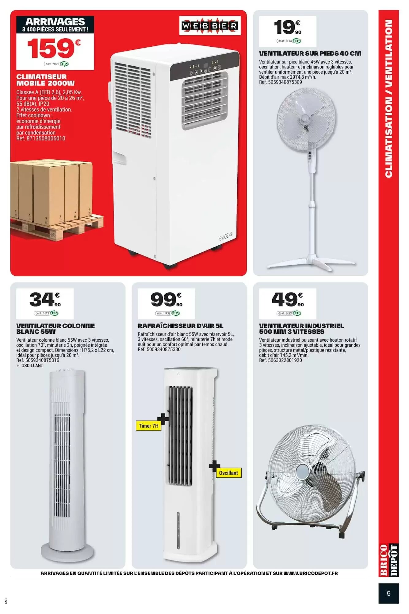 Prospectus promotionnel Brico Dépôt valable à partir du 29/05/2026 - Page 5.