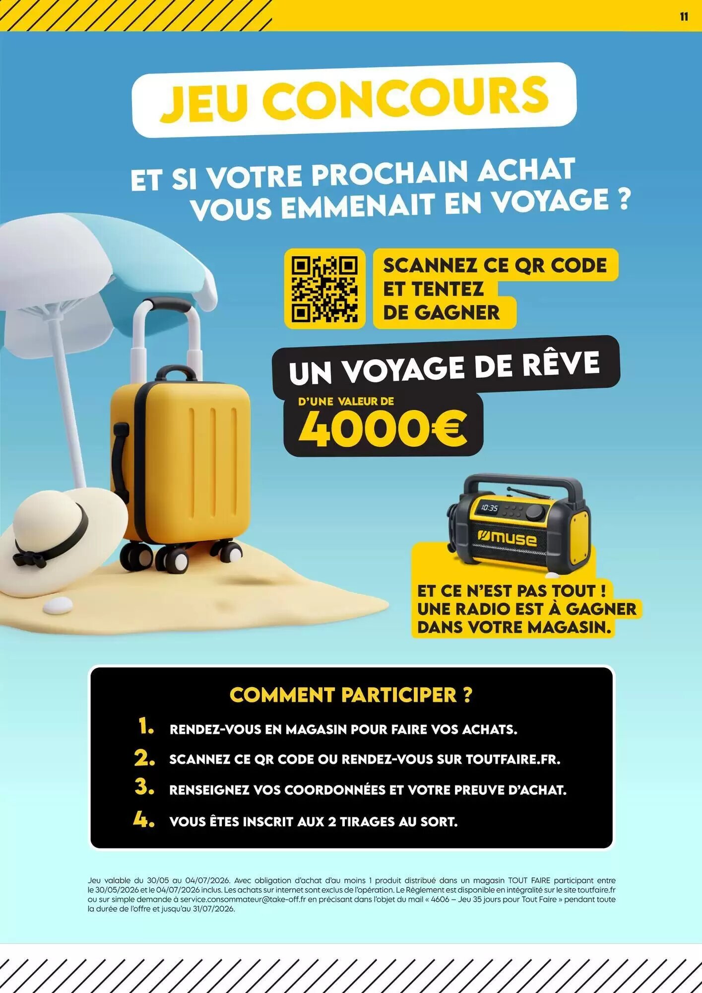 Prospectus promotionnel Tout faire matériaux valable à partir du 30/05/2026 - Page 11.
