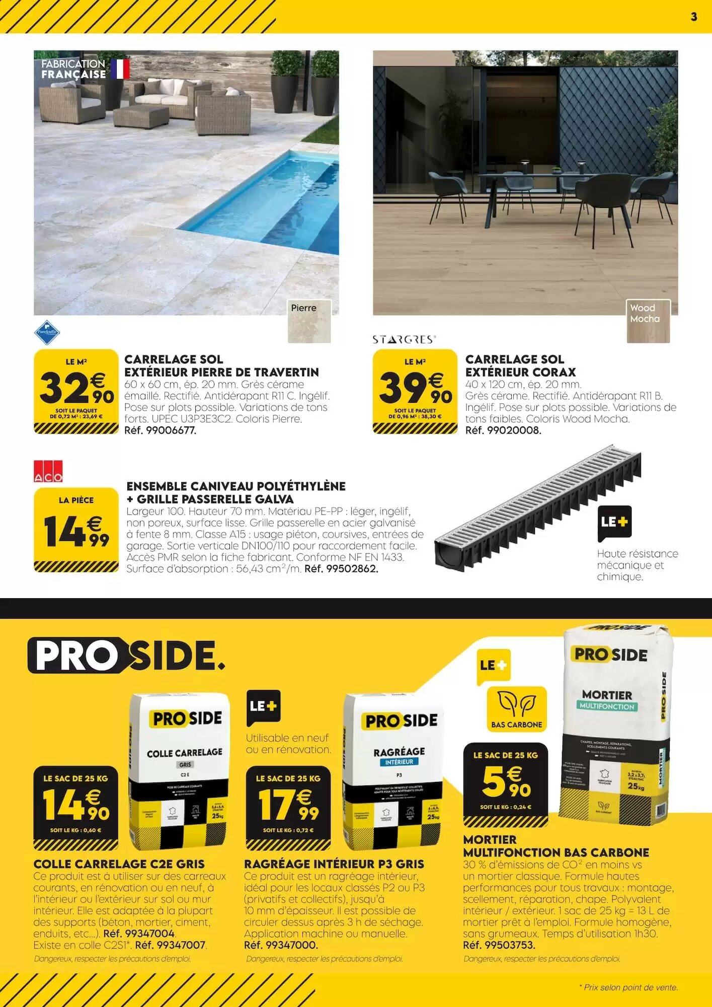 Prospectus promotionnel Tout faire matériaux valable à partir du 30/05/2026 - Page 3.