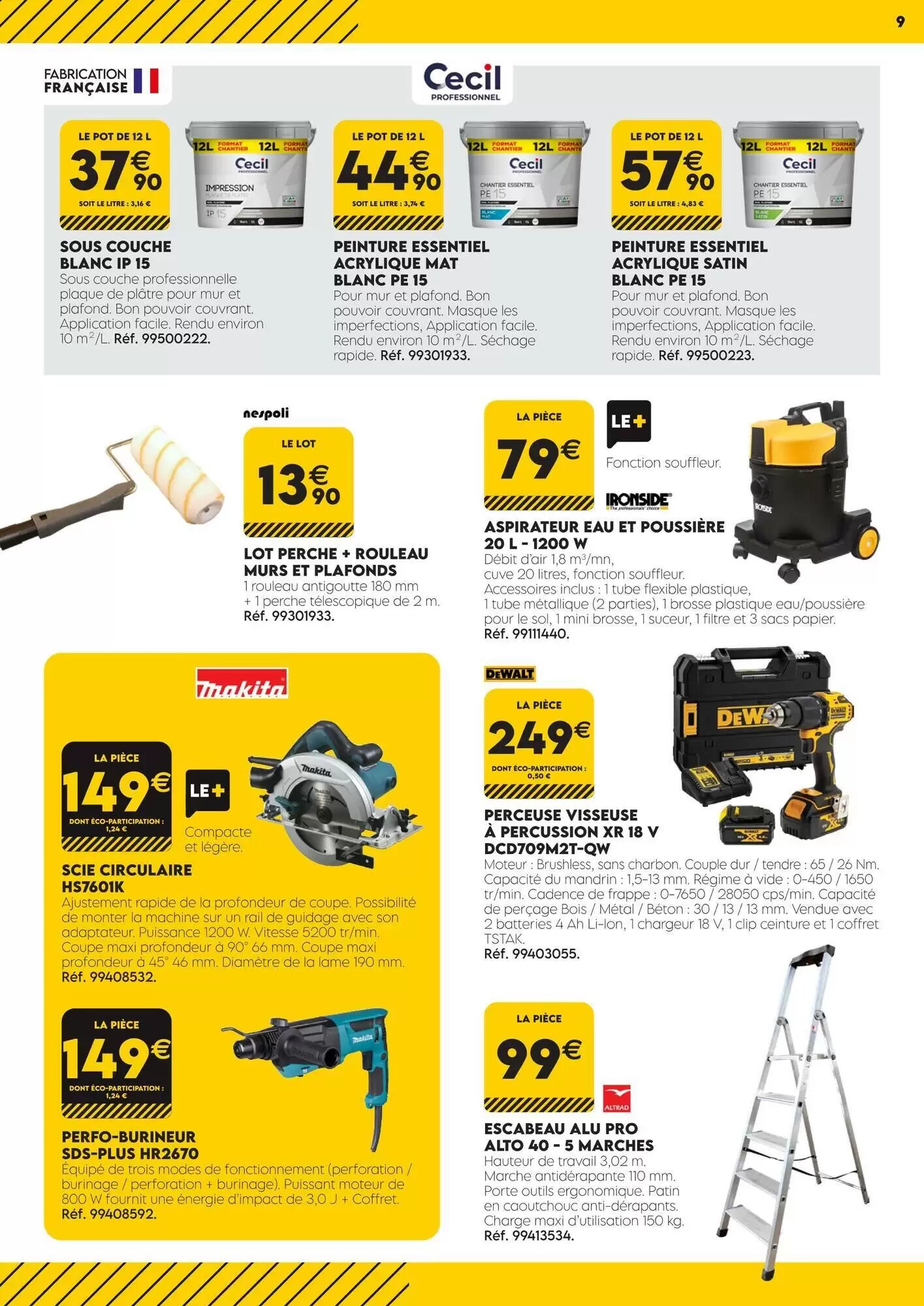 Prospectus promotionnel Tout faire matériaux valable à partir du 30/05/2026 - Page 9.