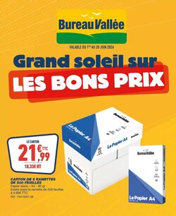 Prospectus promotionnel Bureau Vallée valable à partir du 31/05/2026