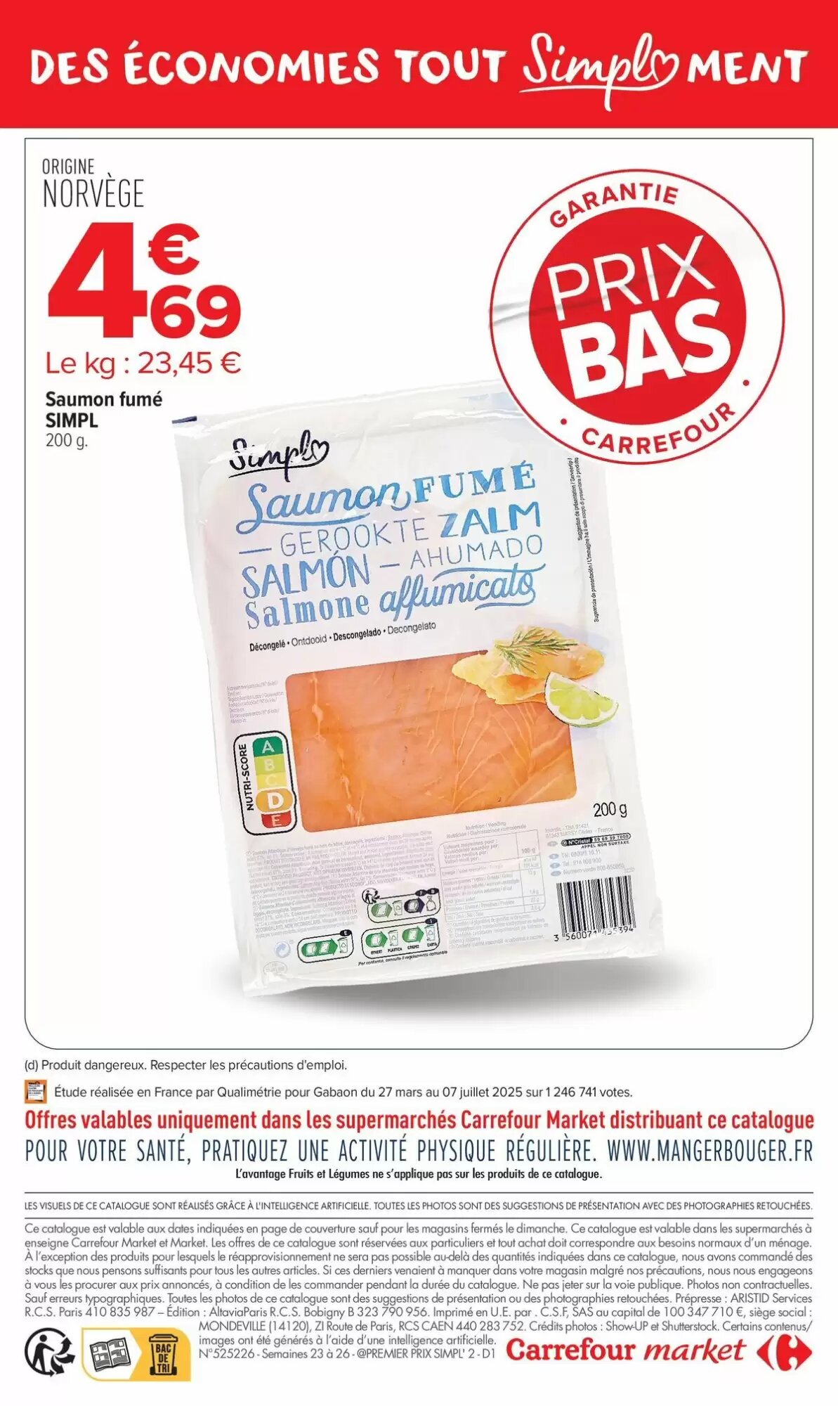 Prospectus promotionnel Carrefour Market valable à partir du 01/06/2026 - Page 12.