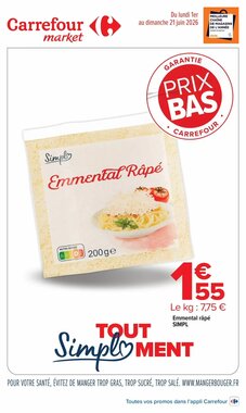 Prospectus promotionnel Carrefour Market valable à partir du 01/06/2026