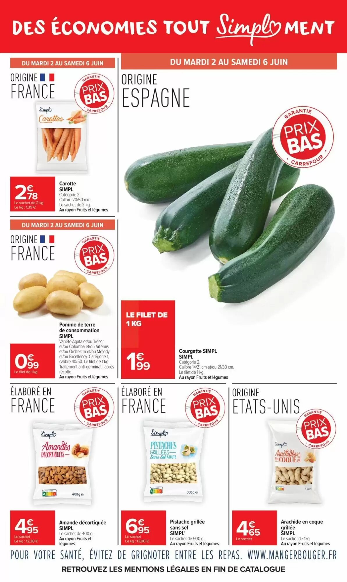 Prospectus promotionnel Carrefour Market valable à partir du 01/06/2026 - Page 2.