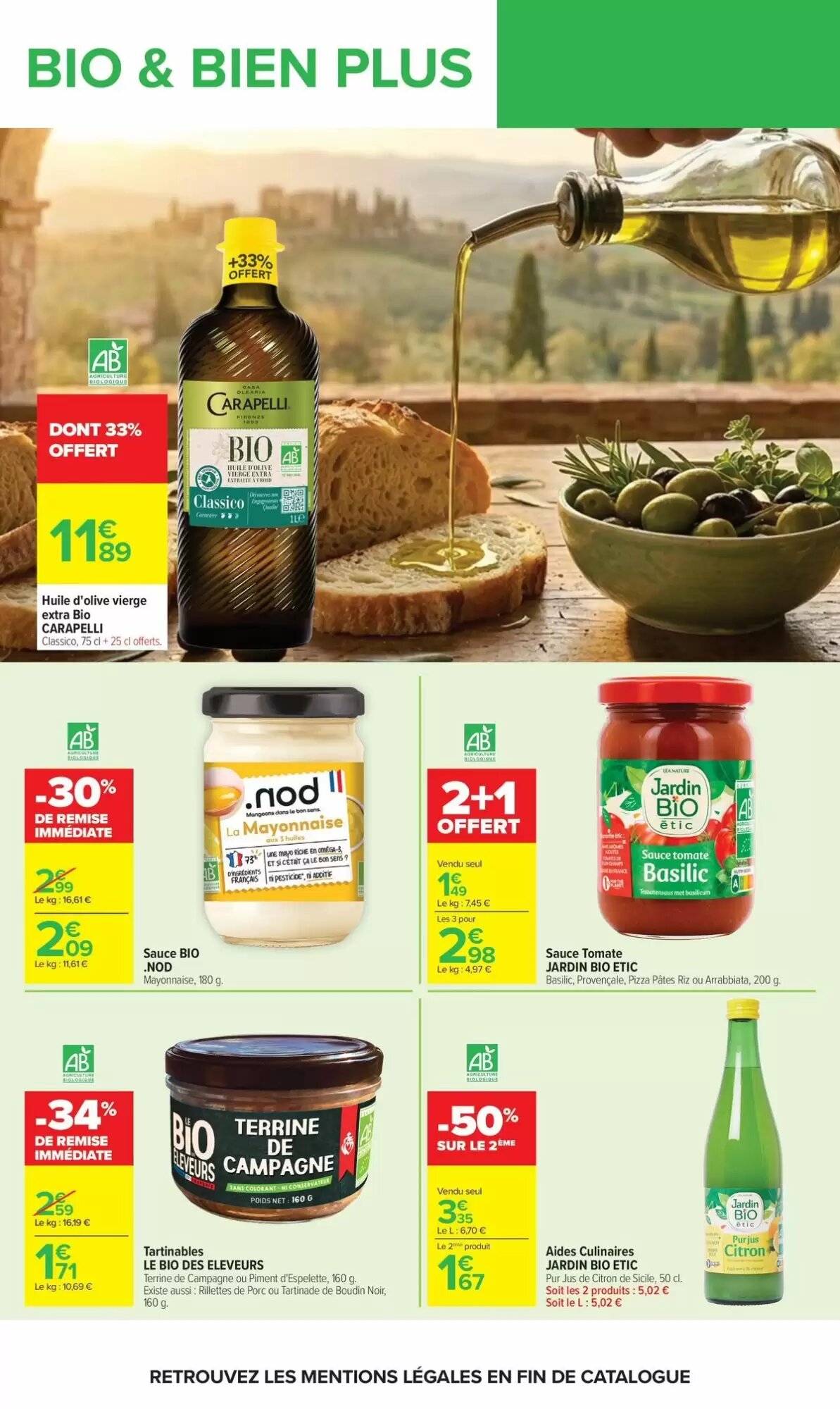 Prospectus promotionnel Carrefour valable à partir du 01/06/2026 - Page 17.
