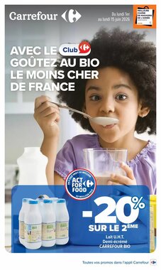 Prospectus promotionnel Carrefour valable à partir du 01/06/2026