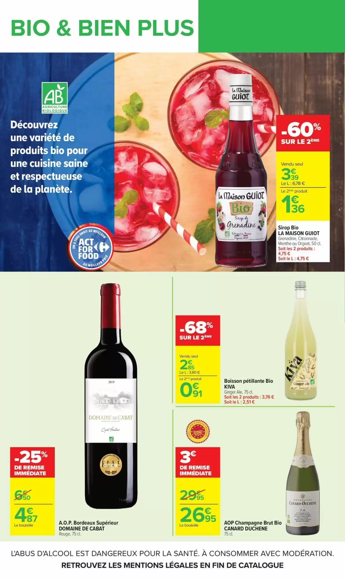 Prospectus promotionnel Carrefour valable à partir du 01/06/2026 - Page 20.