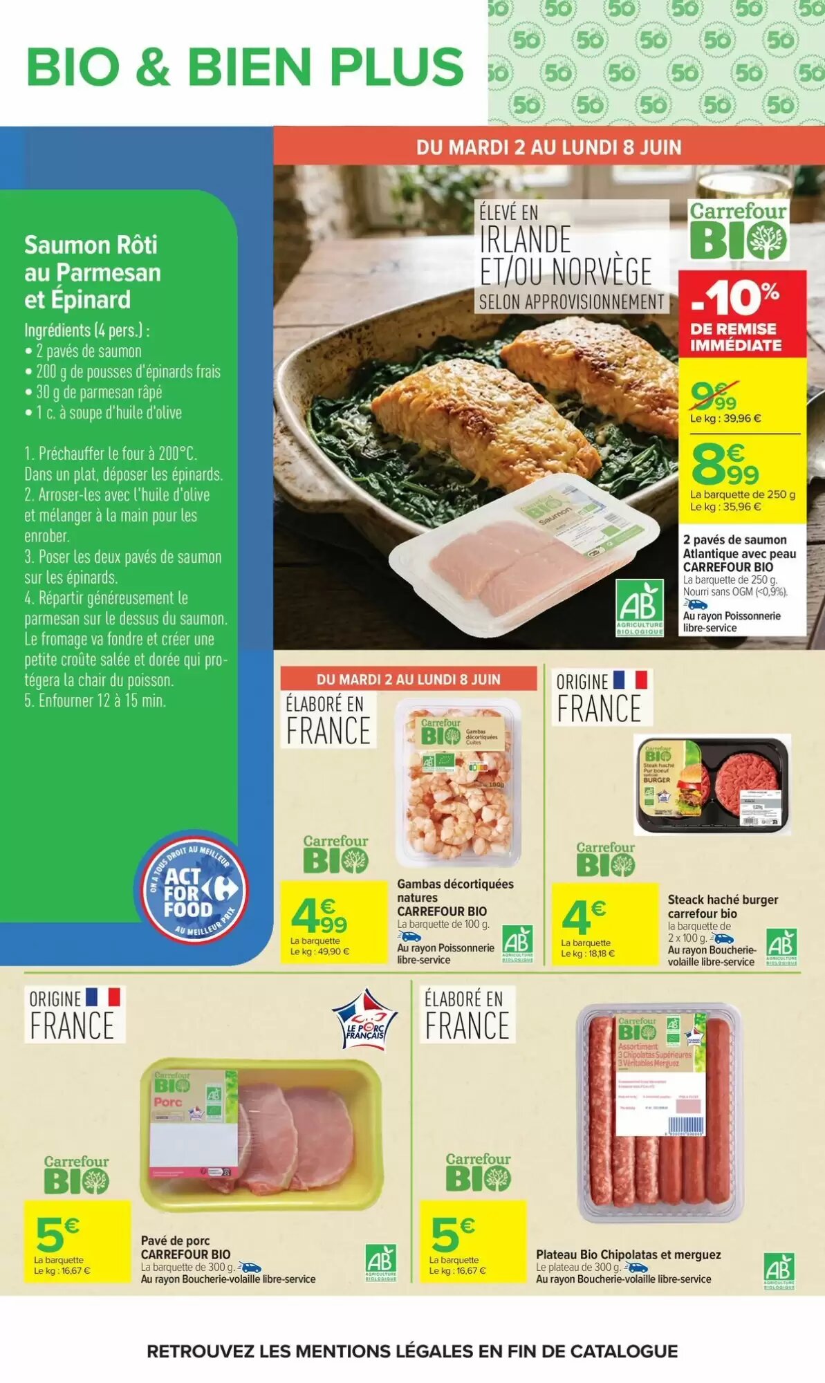 Prospectus promotionnel Carrefour valable à partir du 01/06/2026 - Page 7.