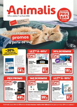 Prospectus promotionnel Animalis valable à partir du 01/06/2026