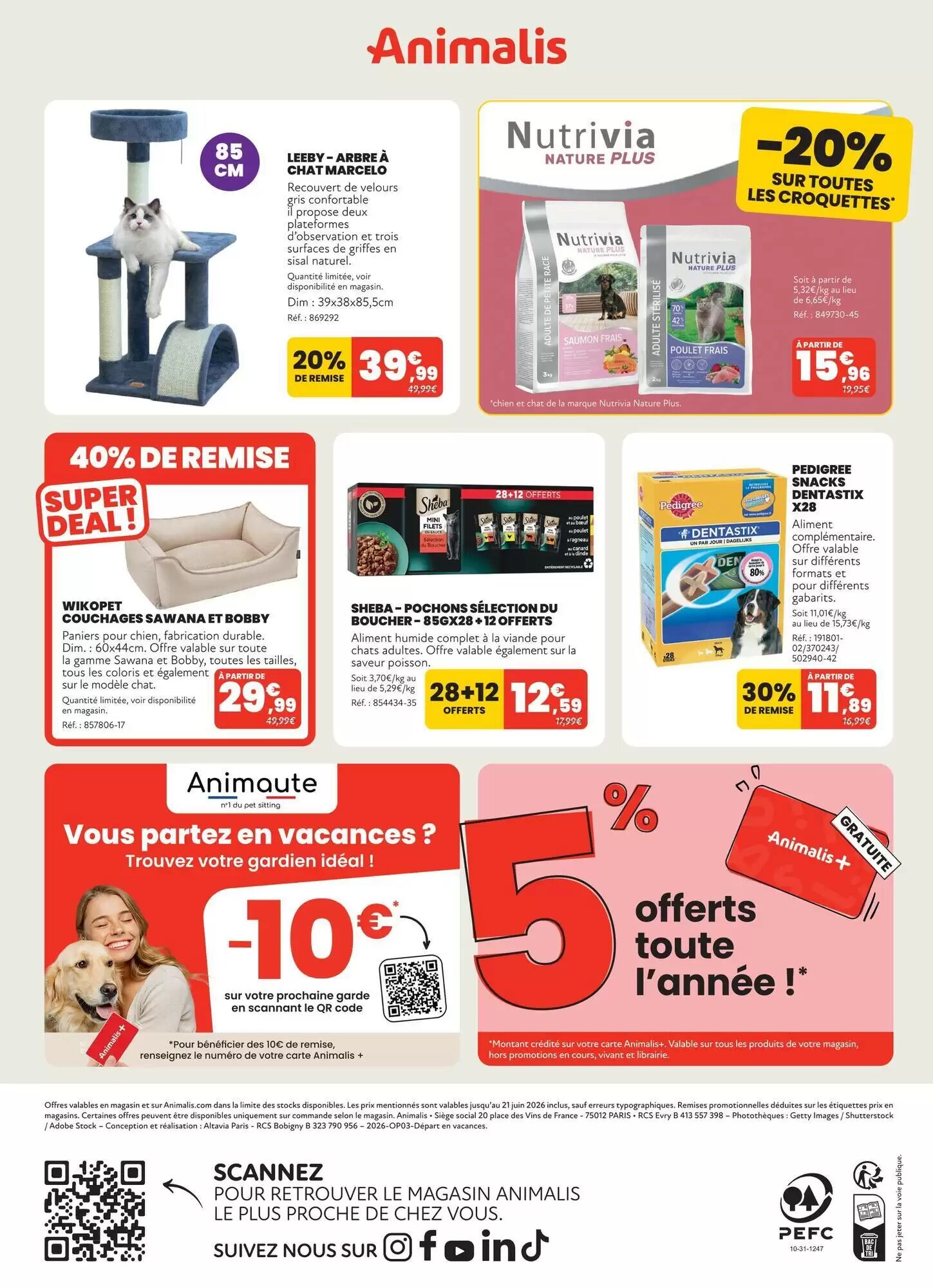 Prospectus promotionnel Animalis valable à partir du 01/06/2026 - Page 8.
