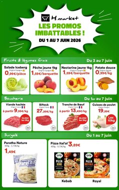 Prospectus promotionnel Hmarket valable à partir du 01/06/2026
