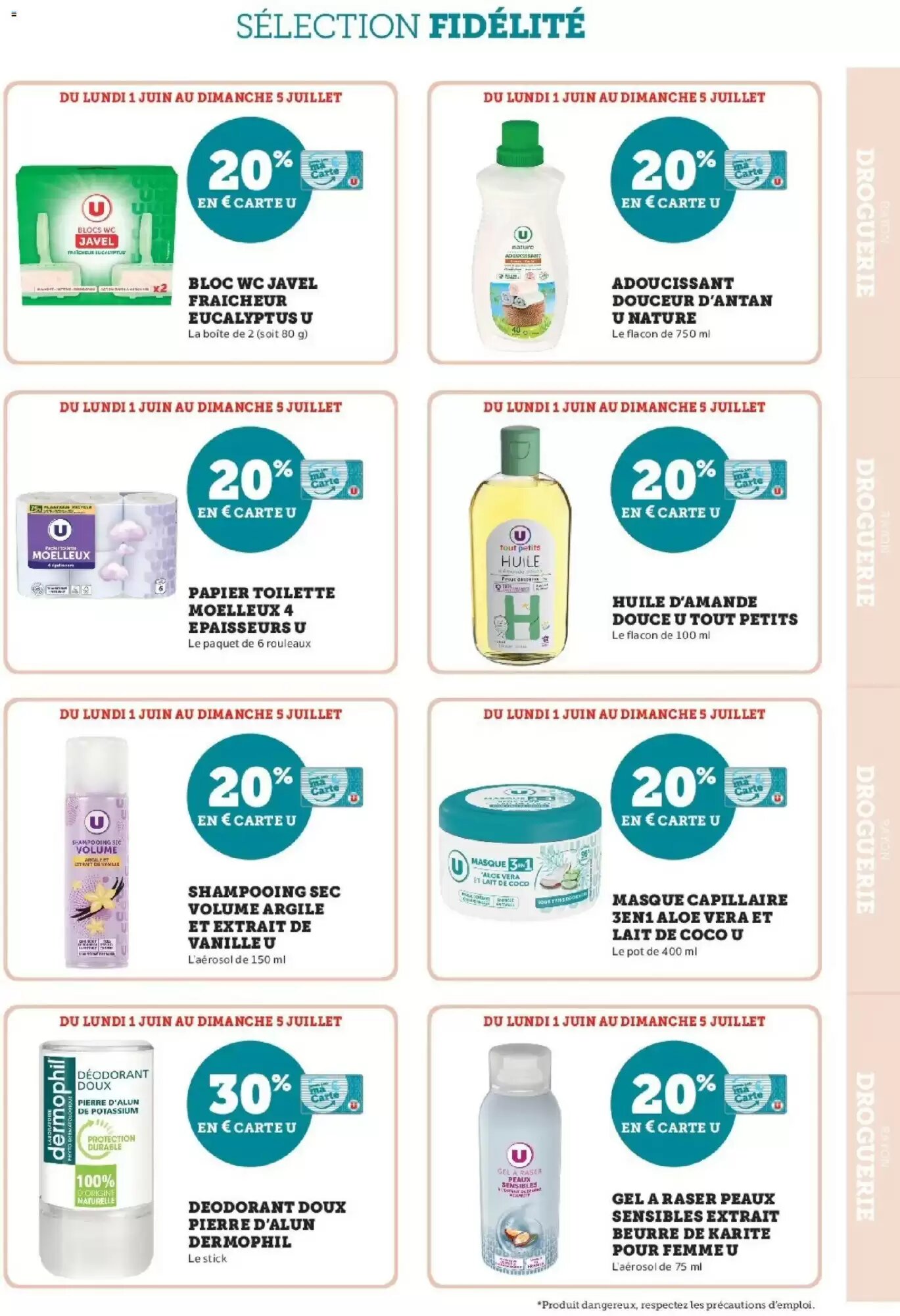 Prospectus promotionnel Hyper U valable à partir du 01/06/2026 - Page 9.
