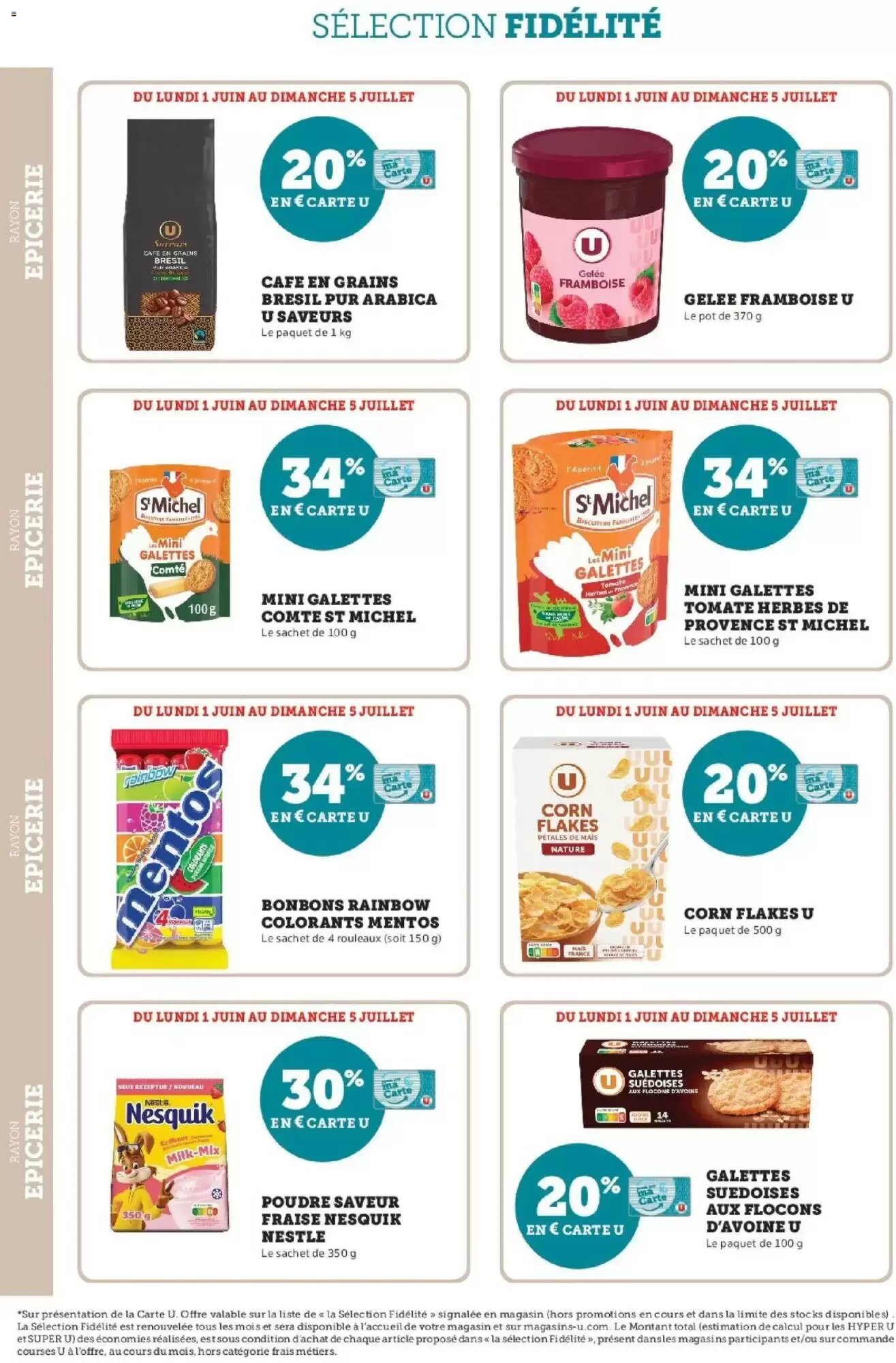 Prospectus promotionnel Super U valable à partir du 01/06/2026 - Page 16.