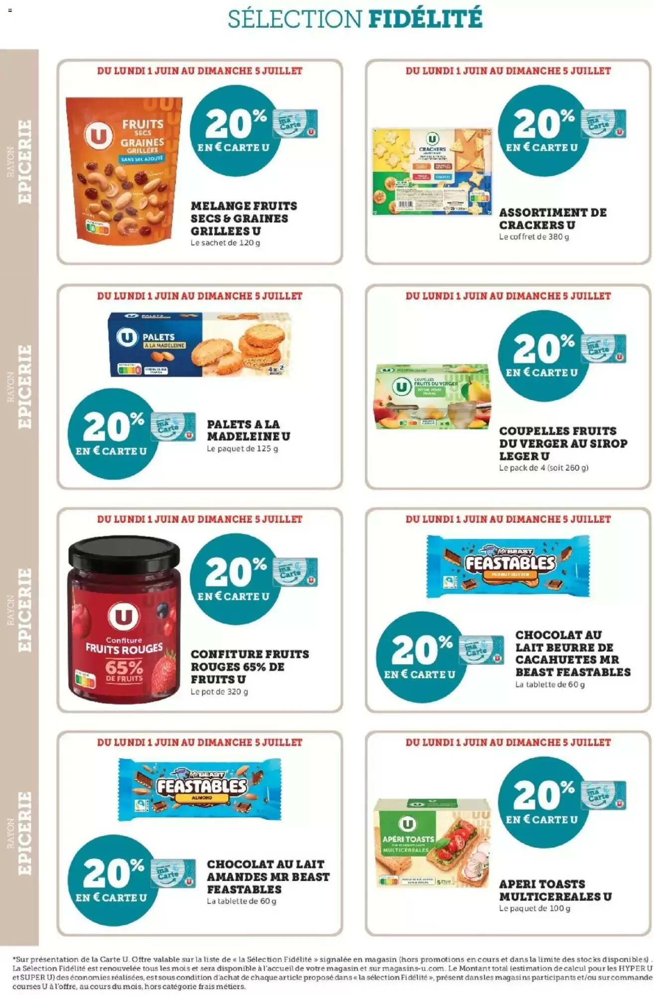 Prospectus promotionnel Super U valable à partir du 01/06/2026 - Page 18.