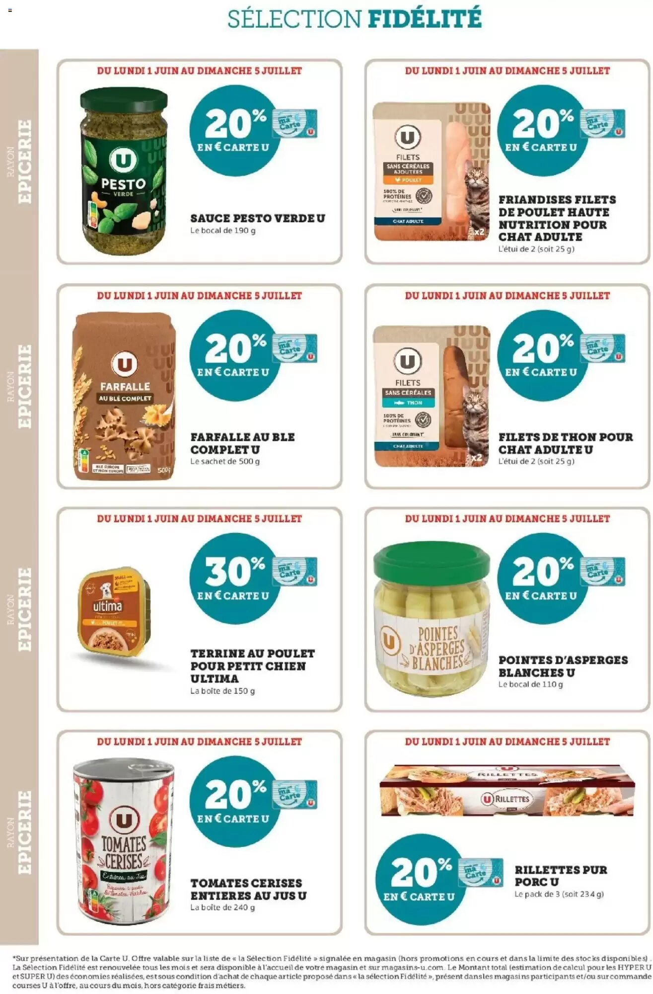 Prospectus promotionnel Super U valable à partir du 01/06/2026 - Page 22.
