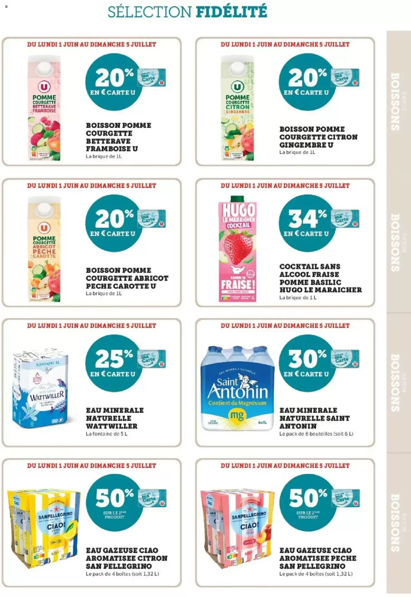 Prospectus promotionnel Super U valable à partir du 01/06/2026 - Page 29.
