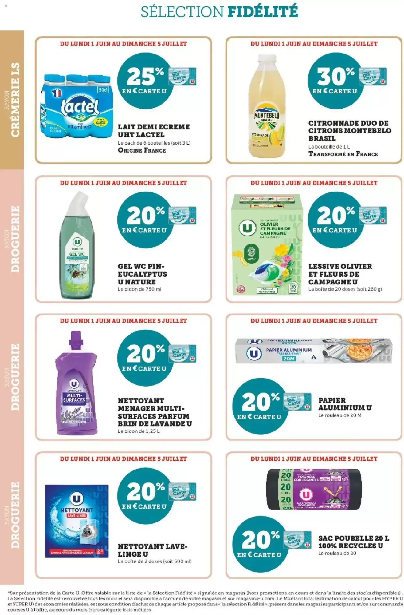 Prospectus promotionnel Super U valable à partir du 01/06/2026 - Page 8.