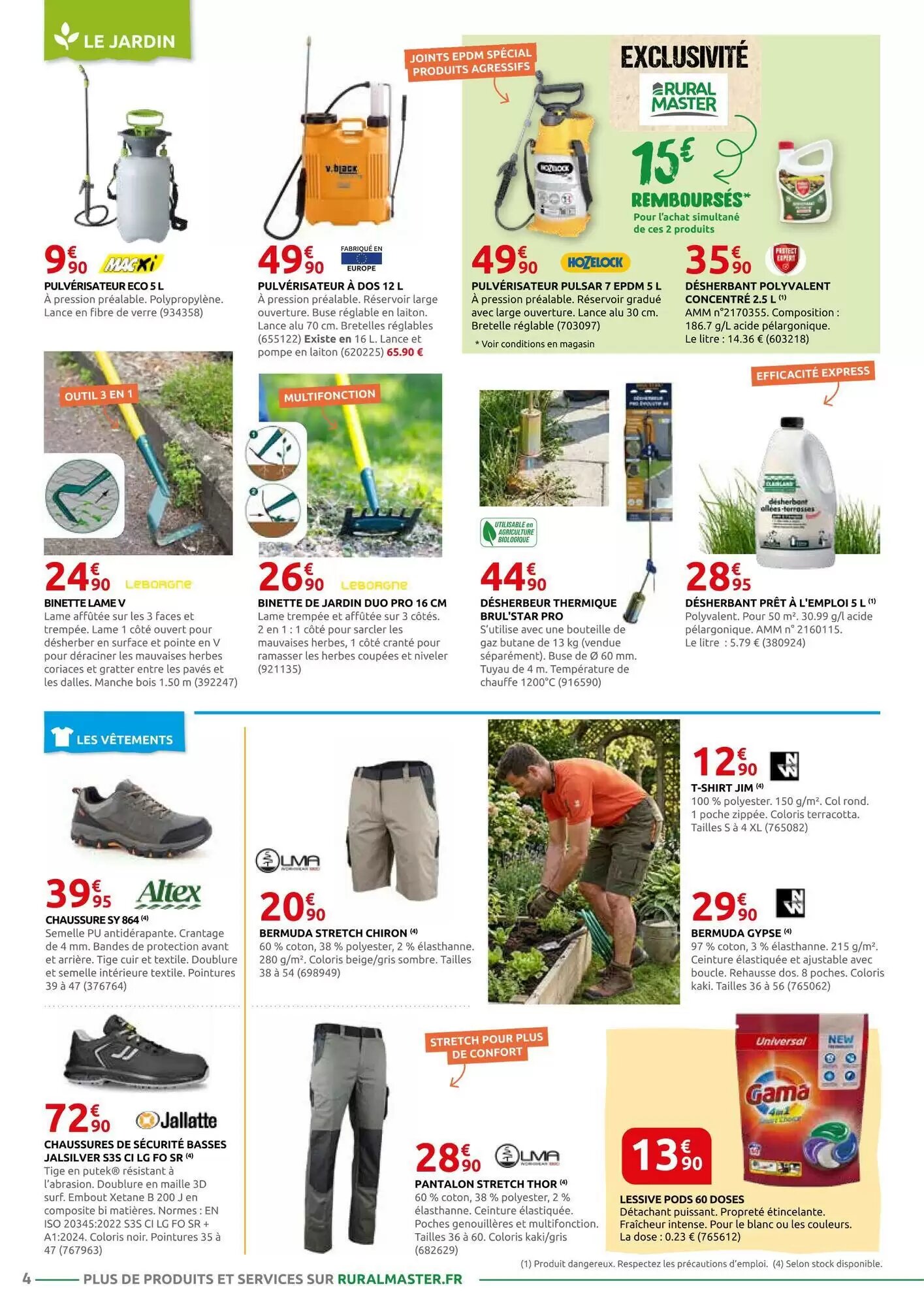 Prospectus promotionnel Rural Master valable à partir du 01/06/2026 - Page 4.