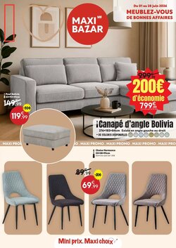 Prospectus promotionnel Maxi Bazar valable à partir du 01/06/2026