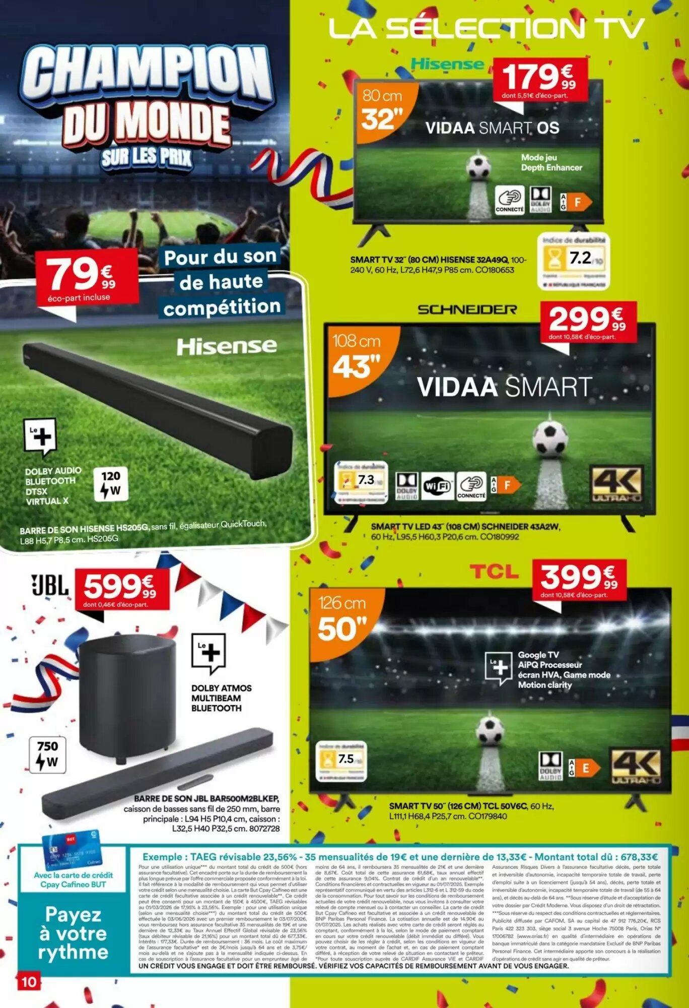 Prospectus promotionnel BUT valable à partir du 01/06/2026 - Page 10.