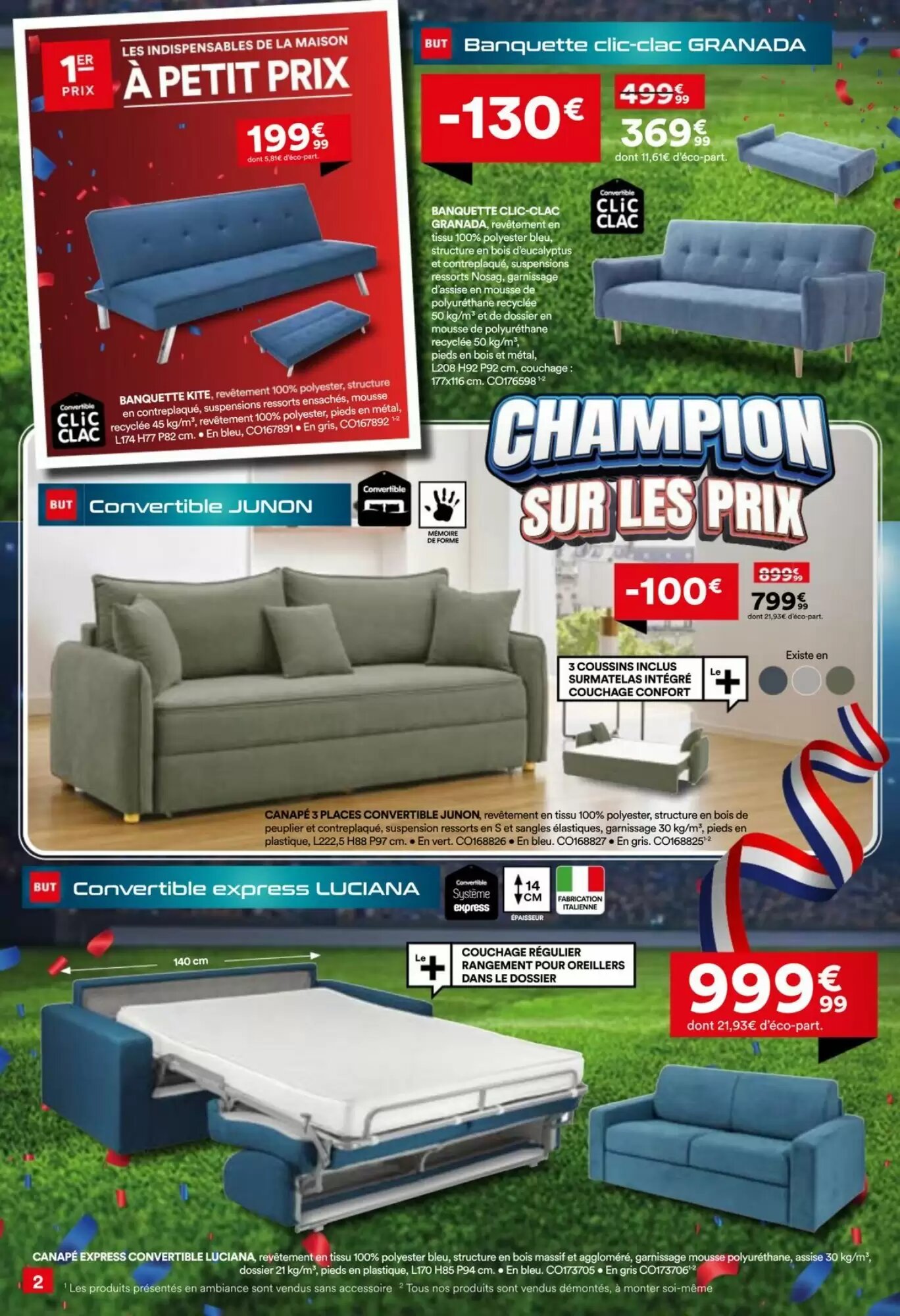 Prospectus promotionnel BUT valable à partir du 01/06/2026 - Page 2.