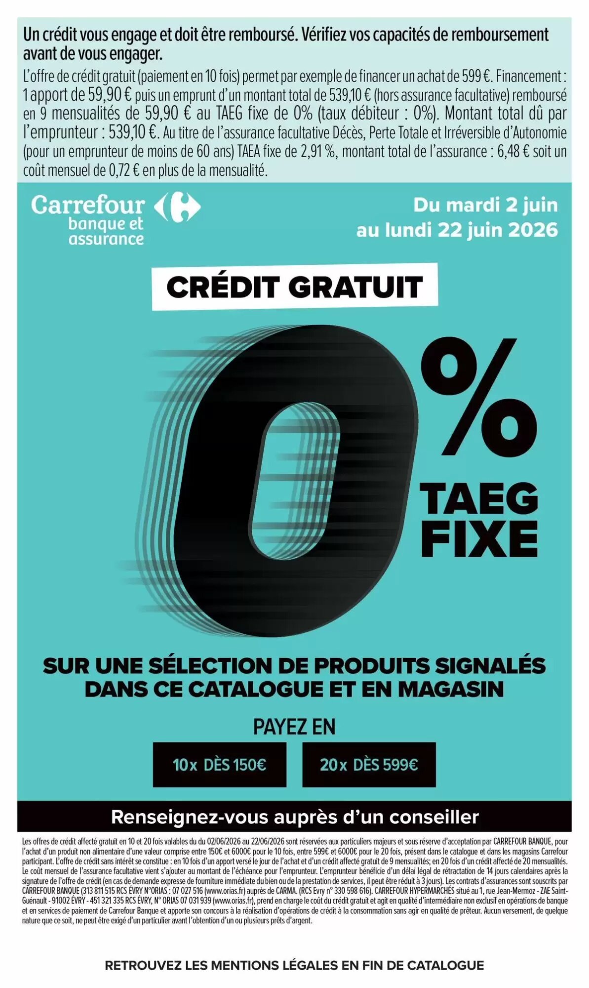 Prospectus promotionnel Carrefour valable à partir du 02/06/2026 - Page 13.