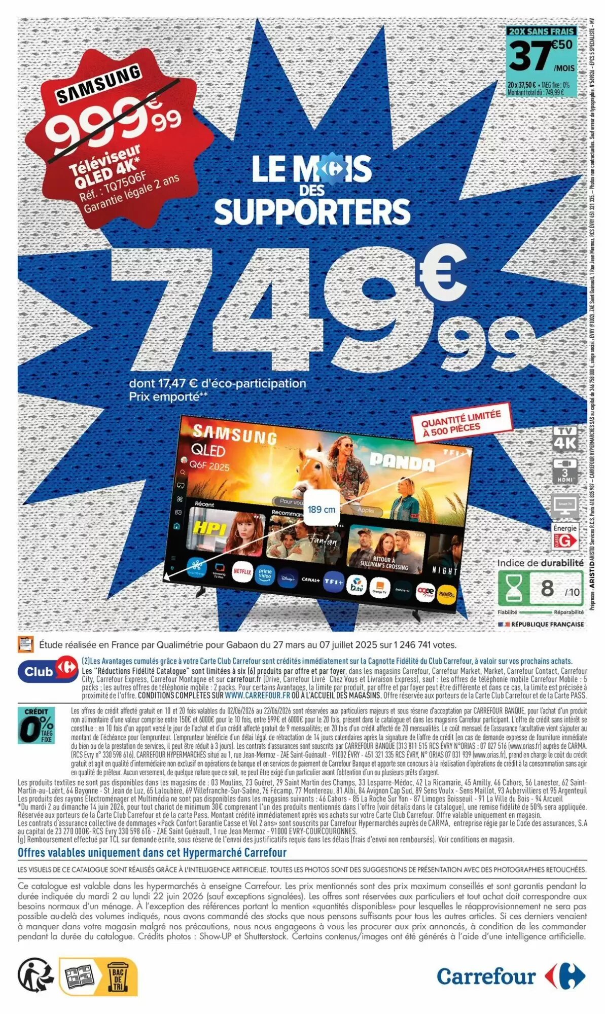 Prospectus promotionnel Carrefour valable à partir du 02/06/2026 - Page 44.
