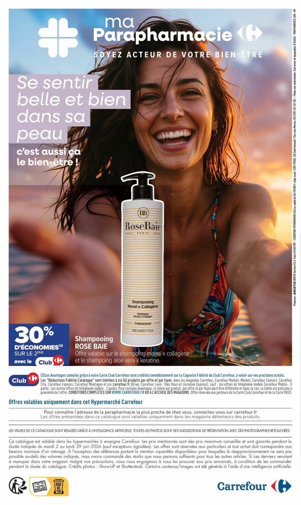 Prospectus promotionnel Carrefour maPara parapharmacie valable à partir du 02/06/2026 - Page 16.