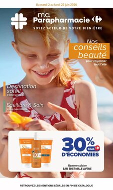 Prospectus promotionnel Carrefour maPara parapharmacie valable à partir du 02/06/2026