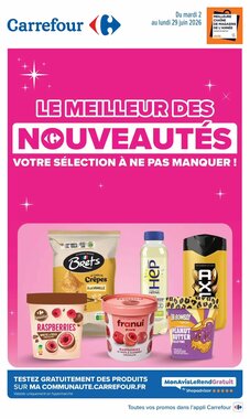 Prospectus promotionnel Carrefour valable à partir du 02/06/2026