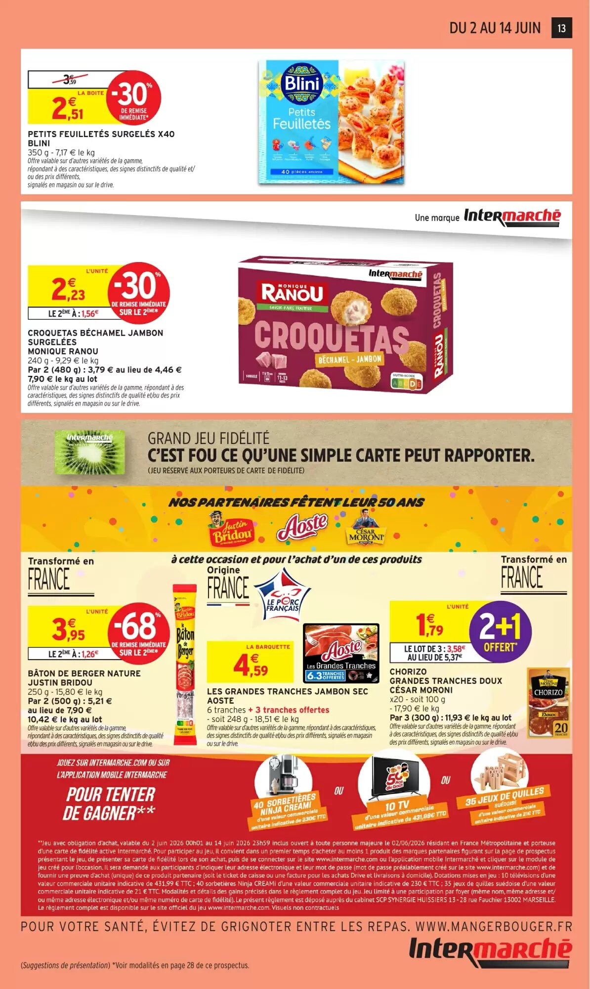 Prospectus promotionnel Intermarché valable à partir du 02/06/2026 - Page 13.