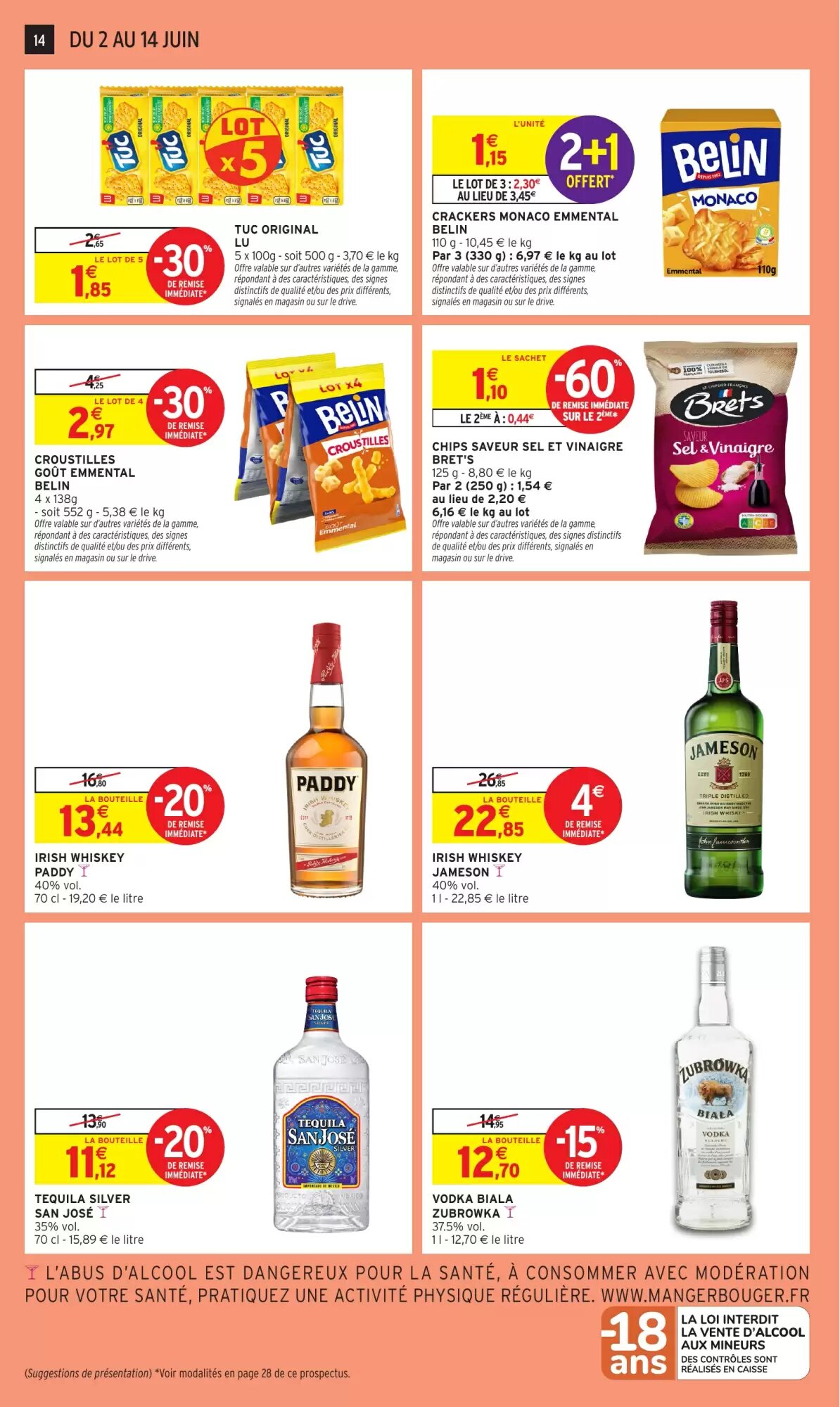 Prospectus promotionnel Intermarché valable à partir du 02/06/2026 - Page 14.