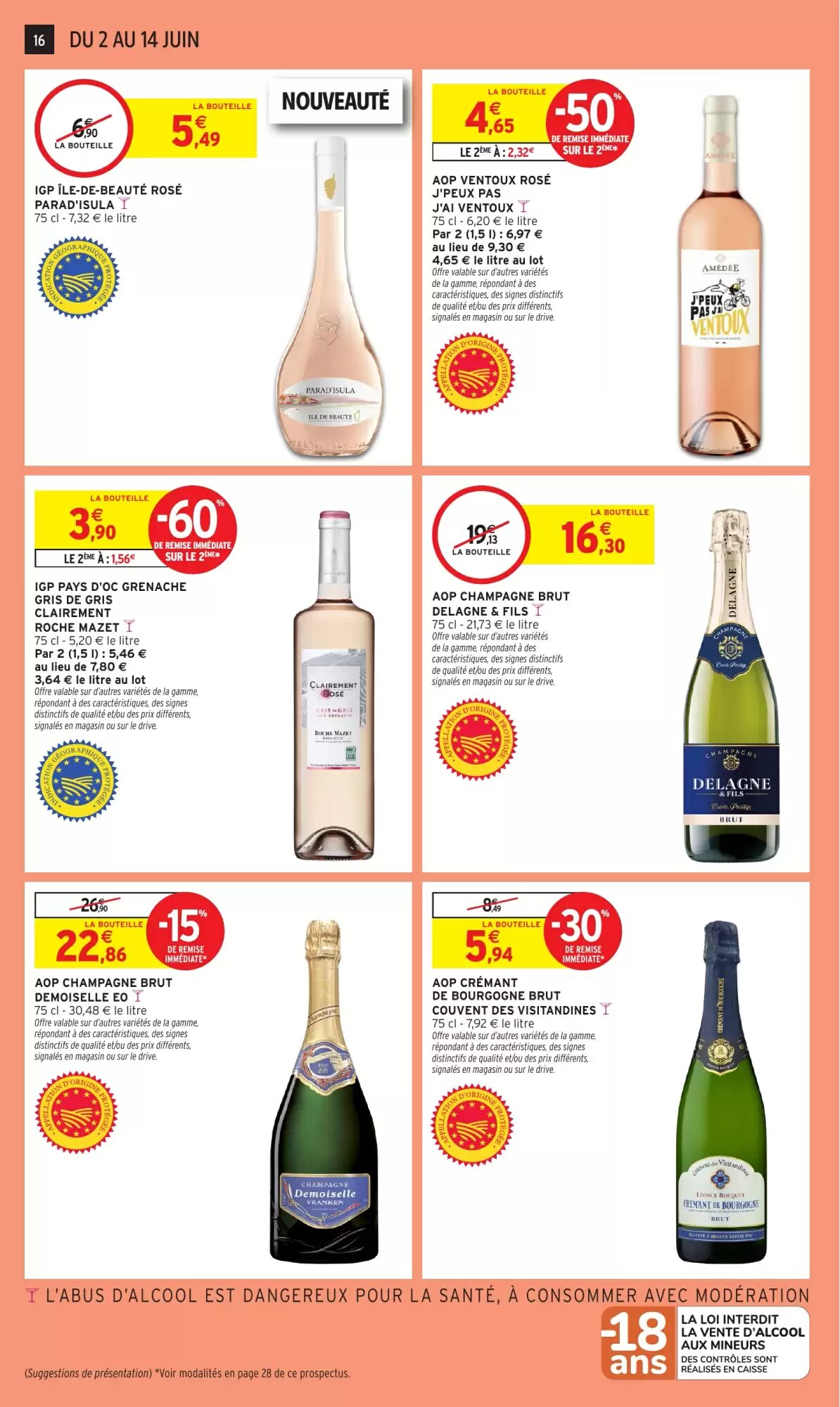 Prospectus promotionnel Intermarché valable à partir du 02/06/2026 - Page 16.