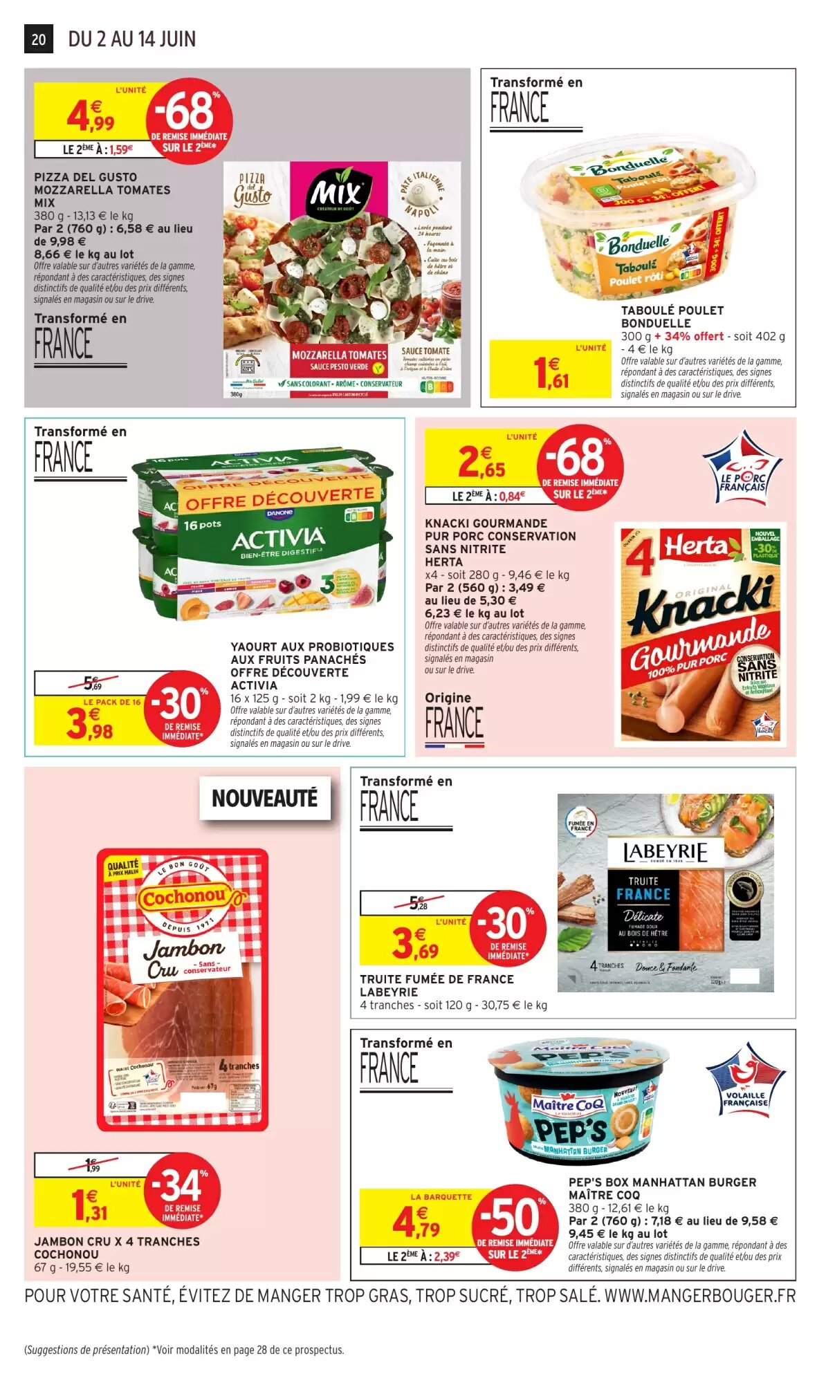 Prospectus promotionnel Intermarché valable à partir du 02/06/2026 - Page 20.
