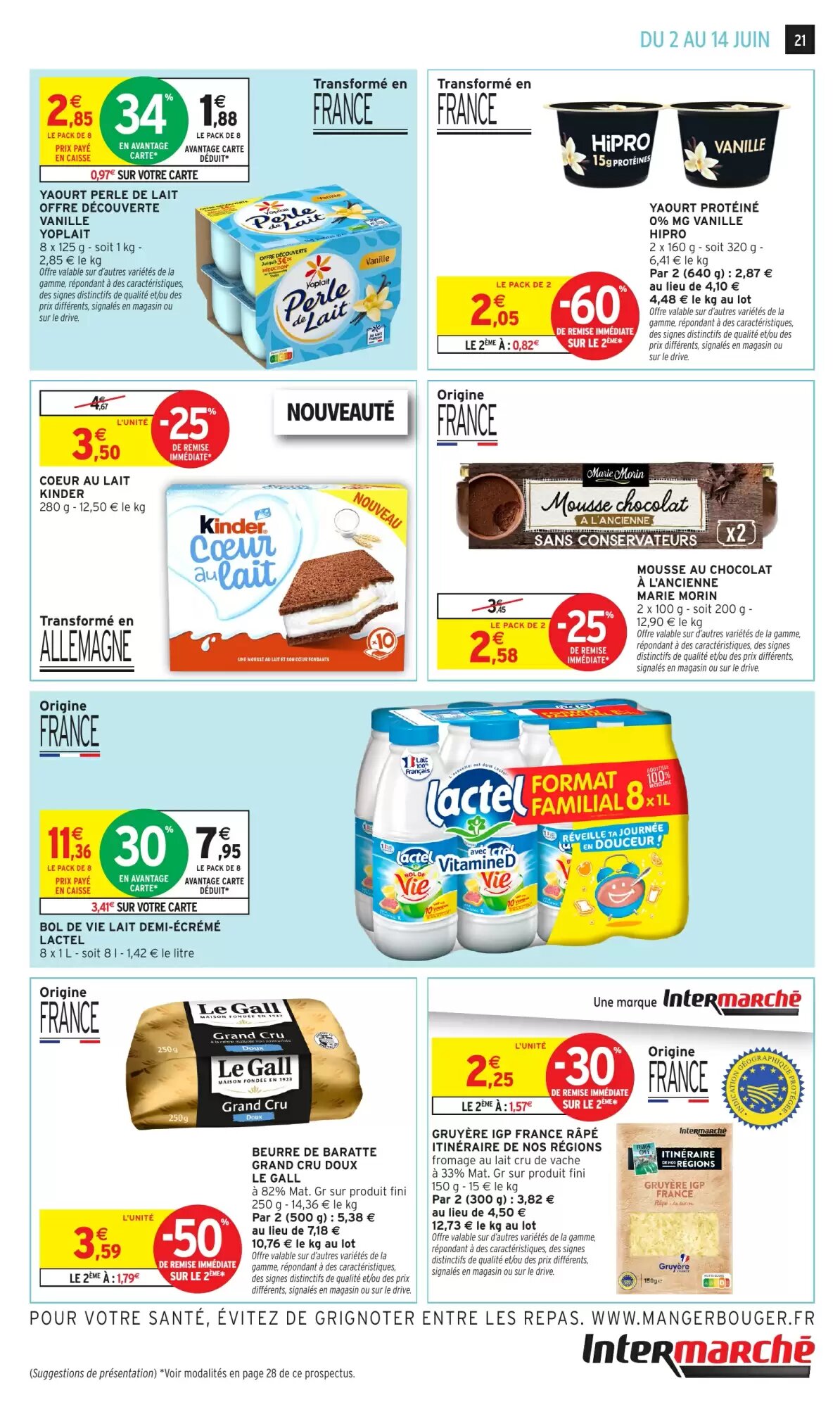 Prospectus promotionnel Intermarché valable à partir du 02/06/2026 - Page 21.