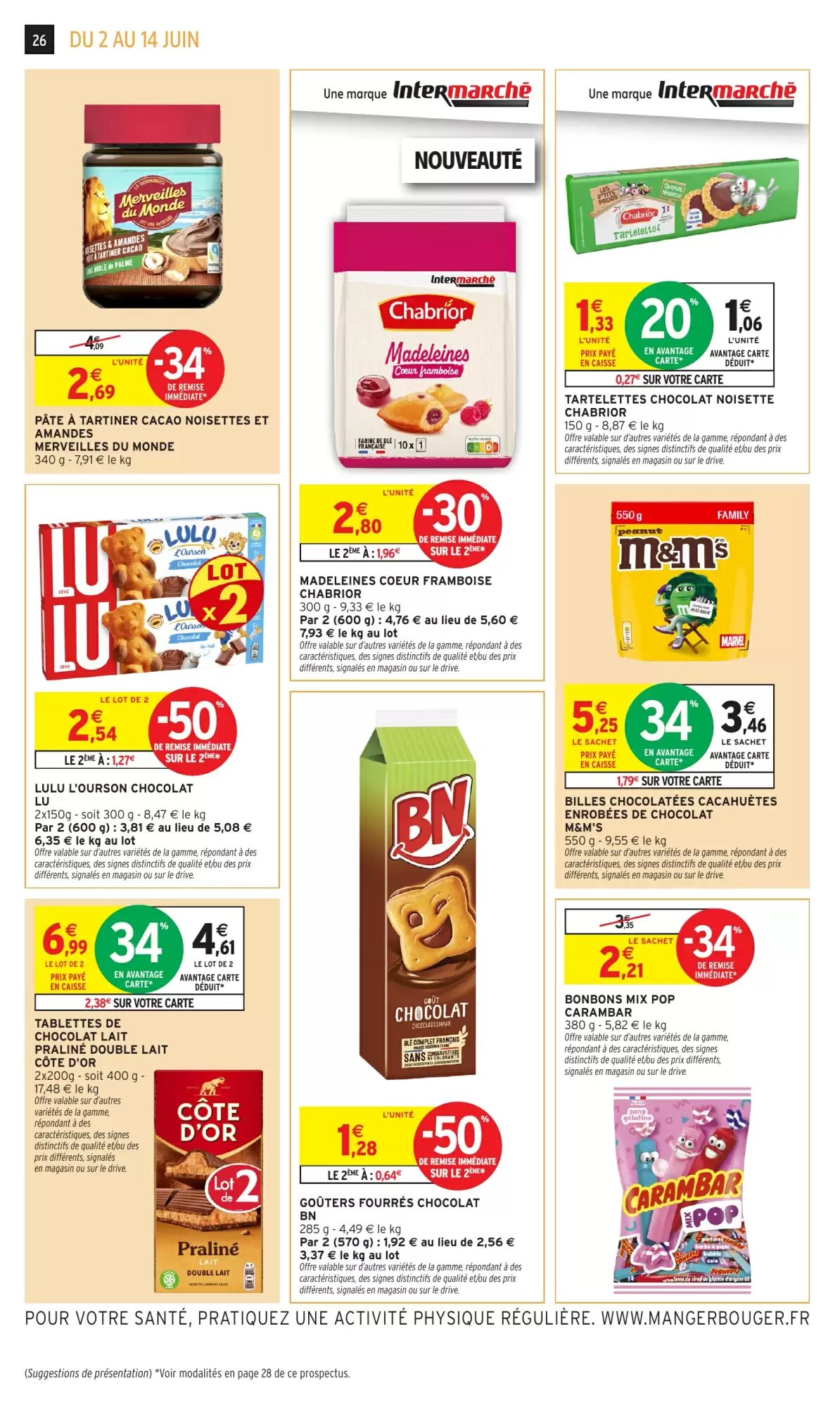 Prospectus promotionnel Intermarché valable à partir du 02/06/2026 - Page 26.