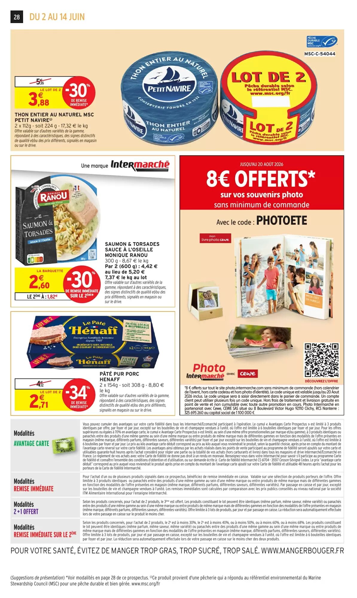 Prospectus promotionnel Intermarché valable à partir du 02/06/2026 - Page 28.