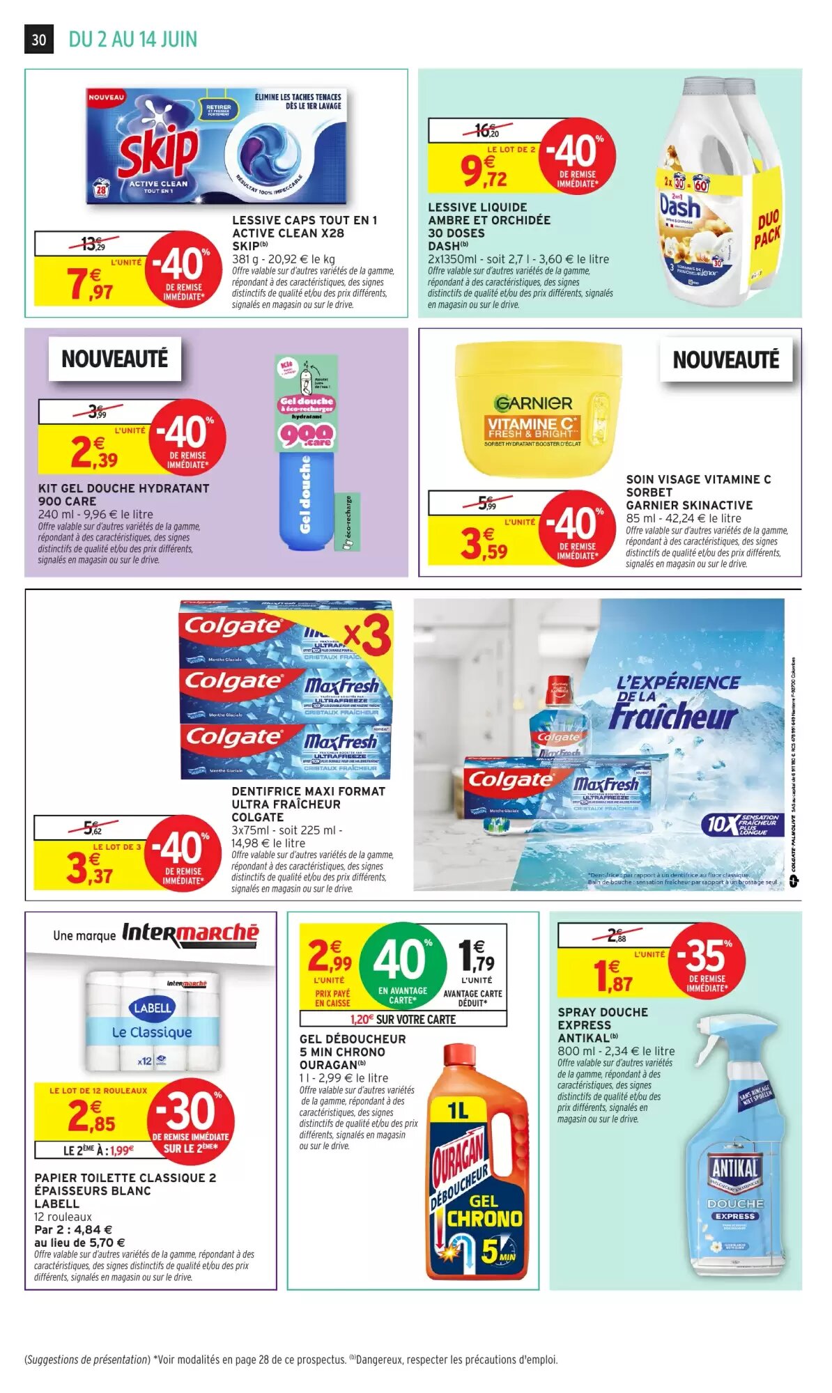 Prospectus promotionnel Intermarché valable à partir du 02/06/2026 - Page 30.