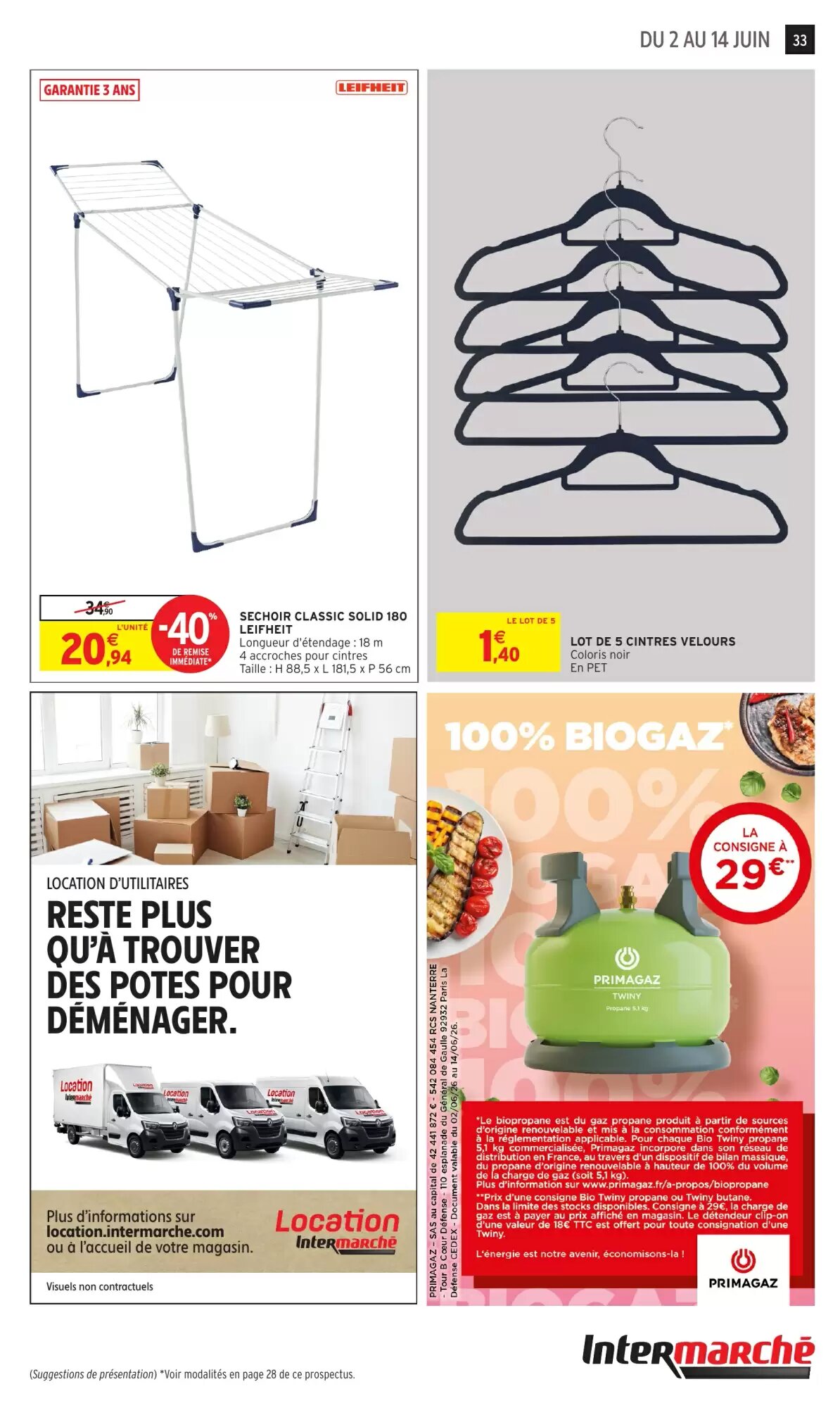 Prospectus promotionnel Intermarché valable à partir du 02/06/2026 - Page 33.