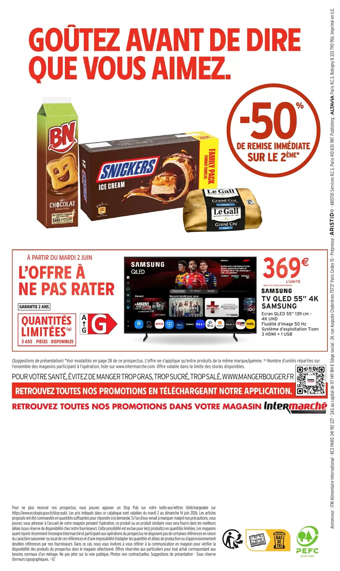 Prospectus promotionnel Intermarché valable à partir du 02/06/2026 - Page 36.