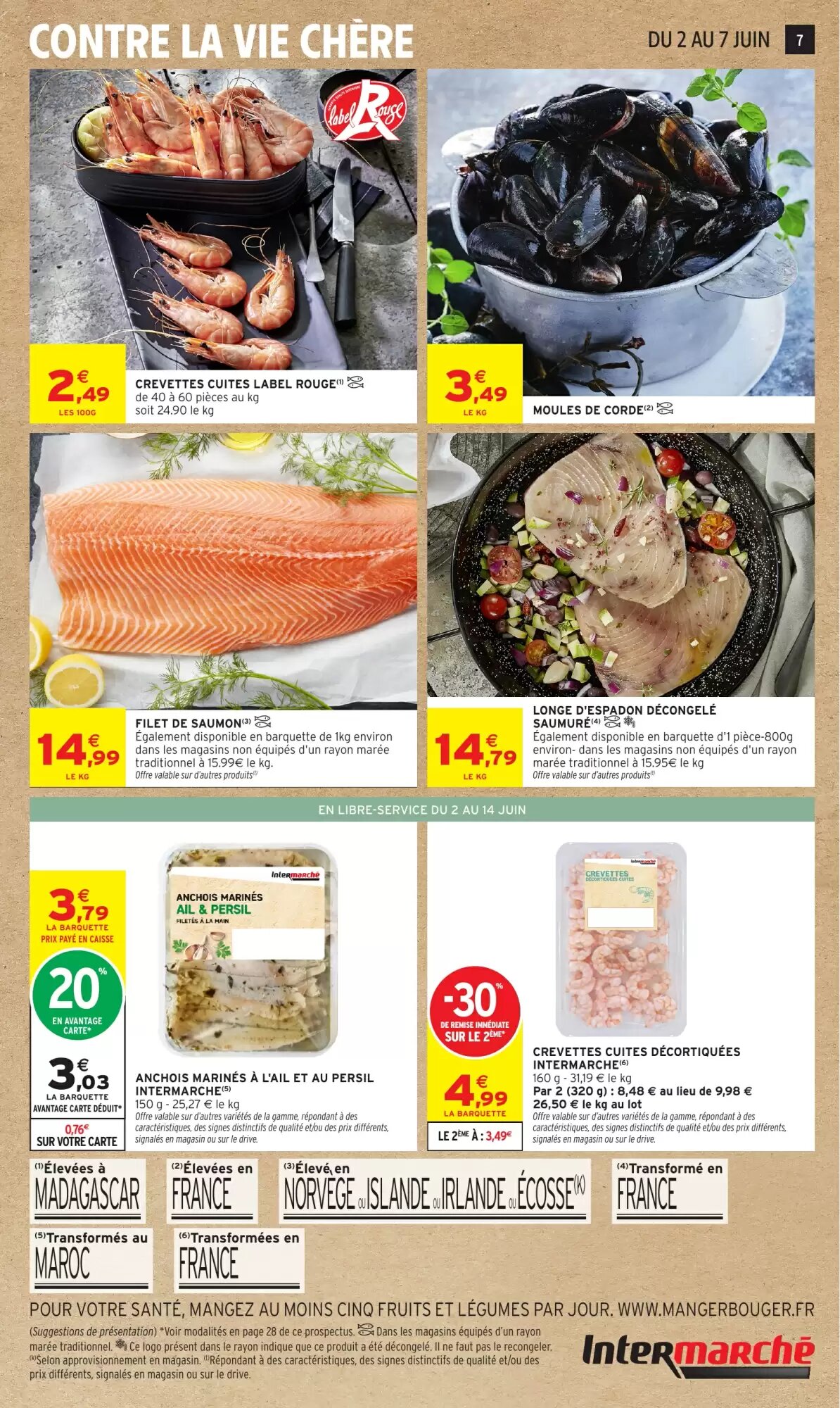 Prospectus promotionnel Intermarché valable à partir du 02/06/2026 - Page 7.