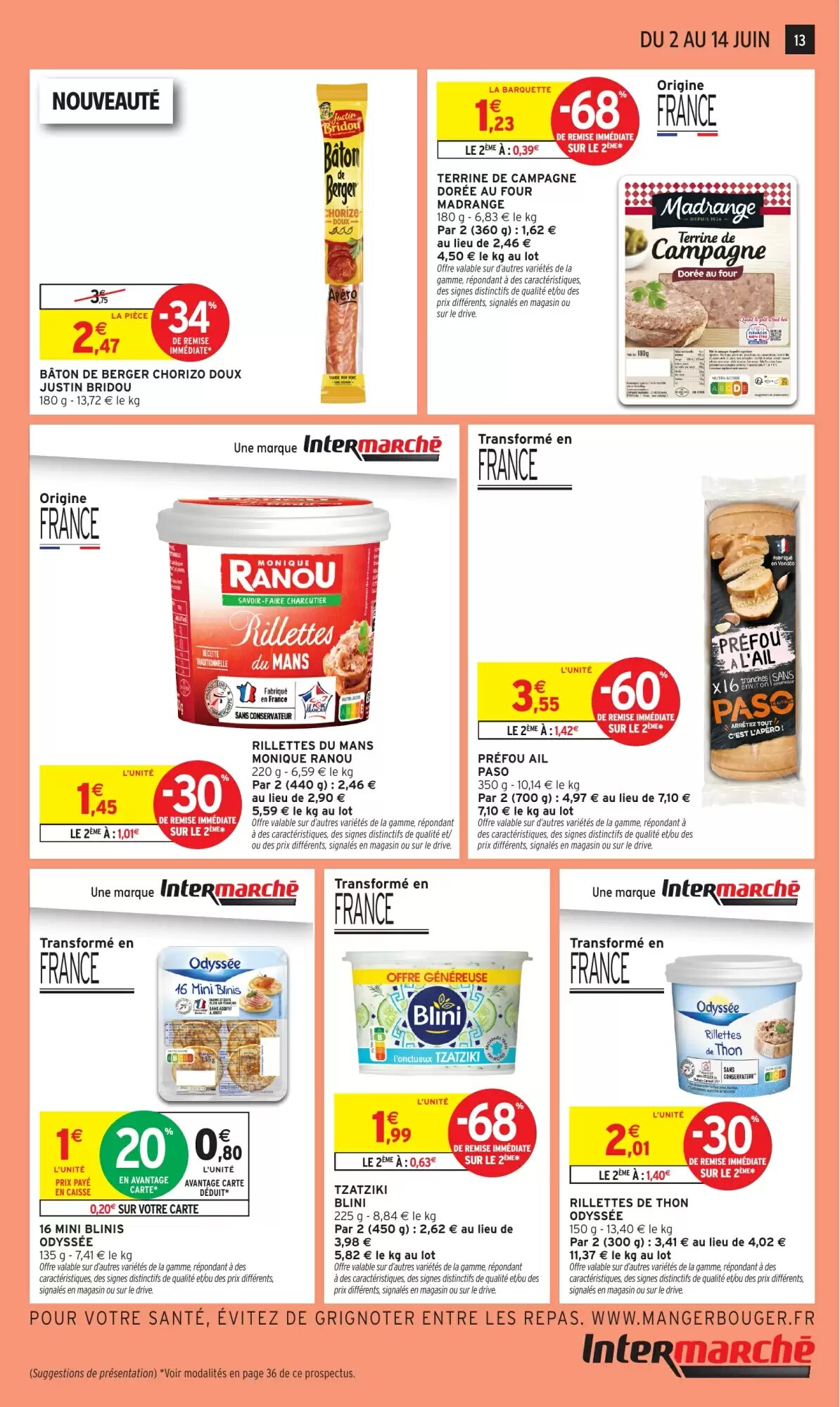 Prospectus promotionnel Intermarché Hyper valable à partir du 02/06/2026 - Page 13.