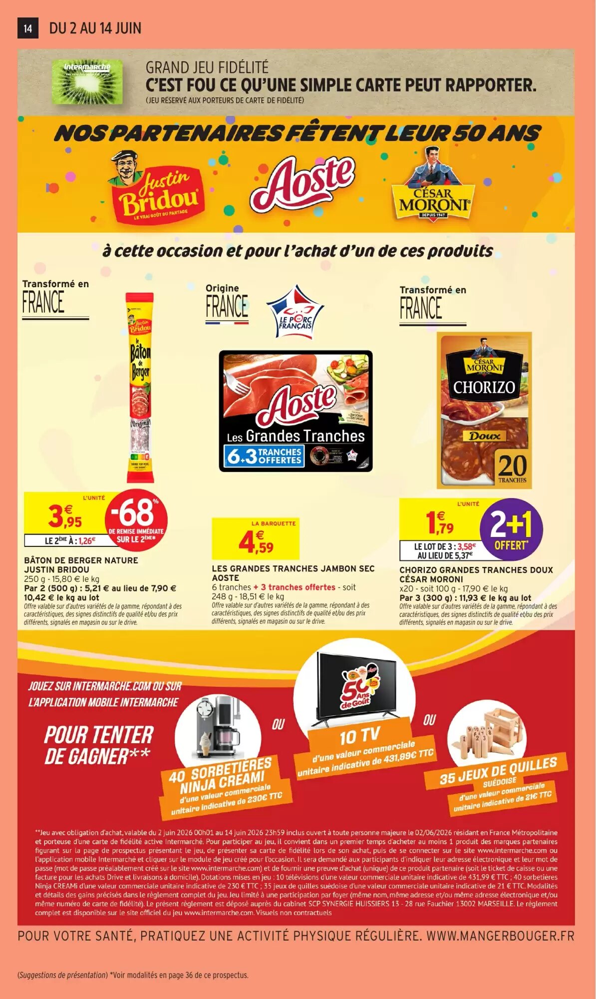 Prospectus promotionnel Intermarché Hyper valable à partir du 02/06/2026 - Page 14.