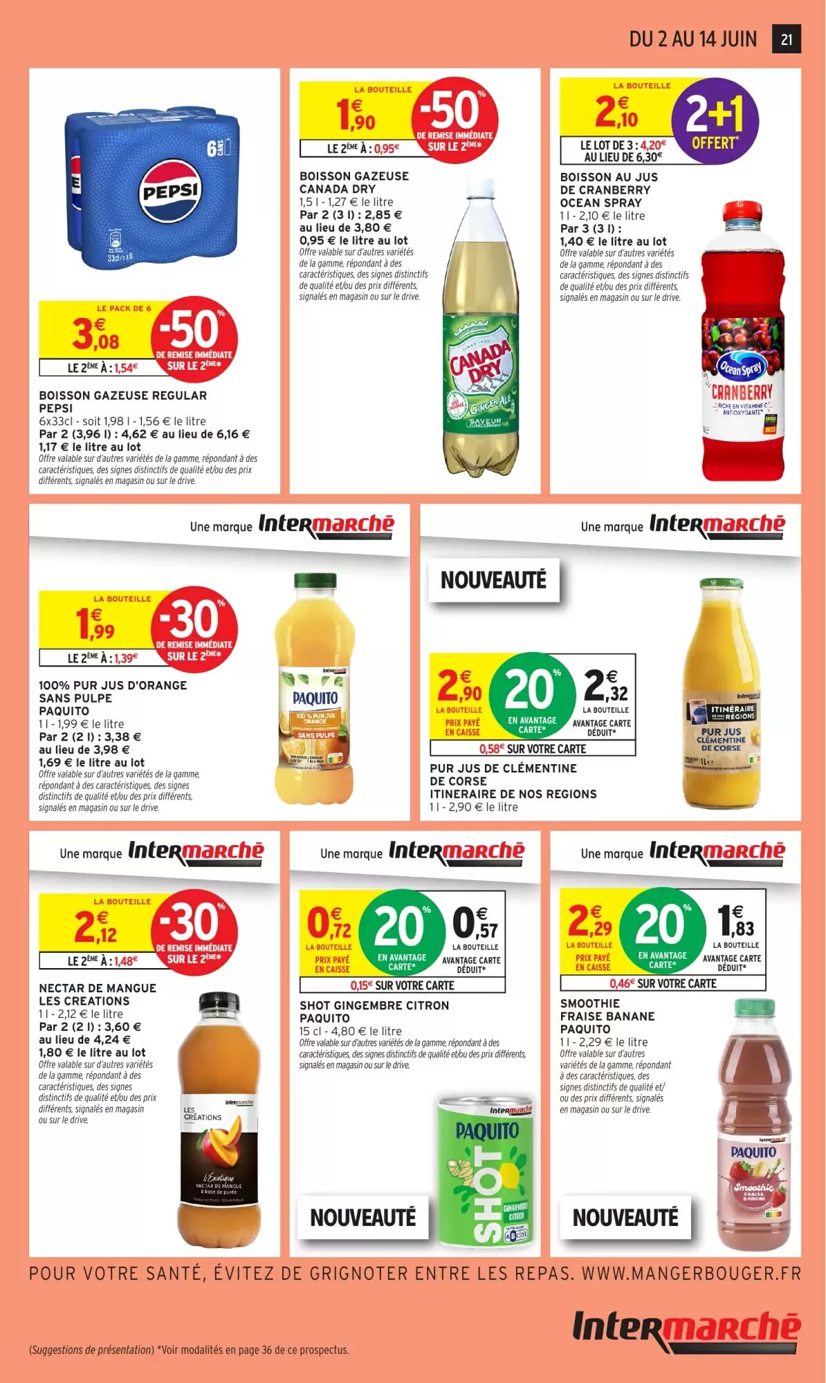 Prospectus promotionnel Intermarché Hyper valable à partir du 02/06/2026 - Page 21.